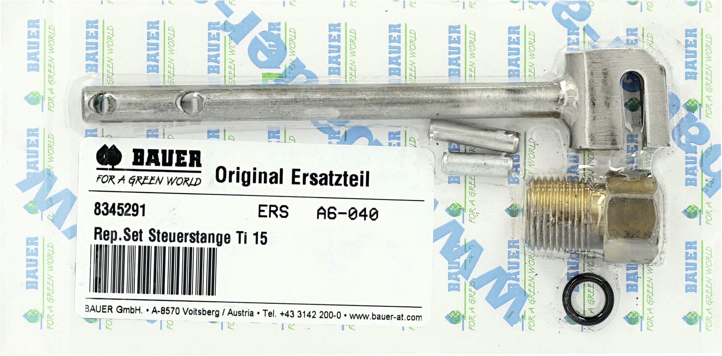 BAUER Reparatursatz Steuerstange Turbine Ti 15 Regenmaschine, 8345291
