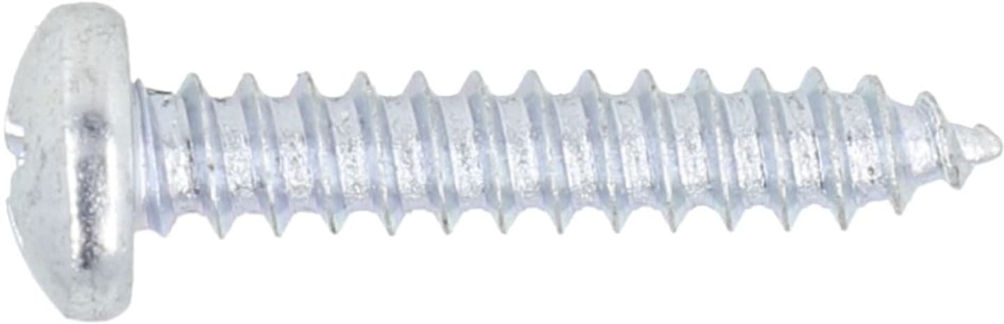 Blechschraube DIN 7981, verzinkt; blau passiviert (A2K), Linsenkopf mit Kreuzschlitz