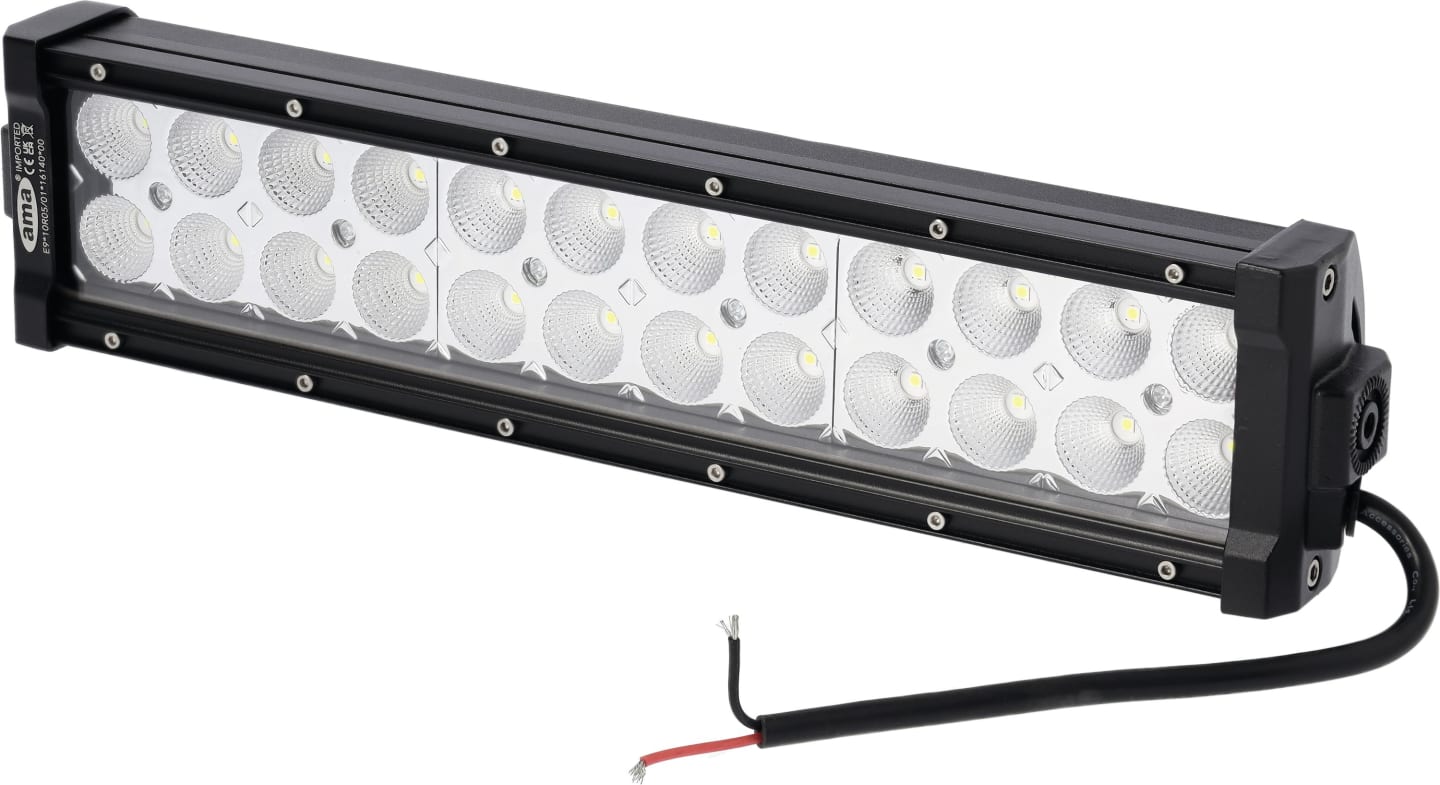 LED-Arbeitsscheinwerfer 6.480 lm/72 W, 10 – 30 V, 398 x 76,7 x 55 mm, nahe Ausleuchtung
