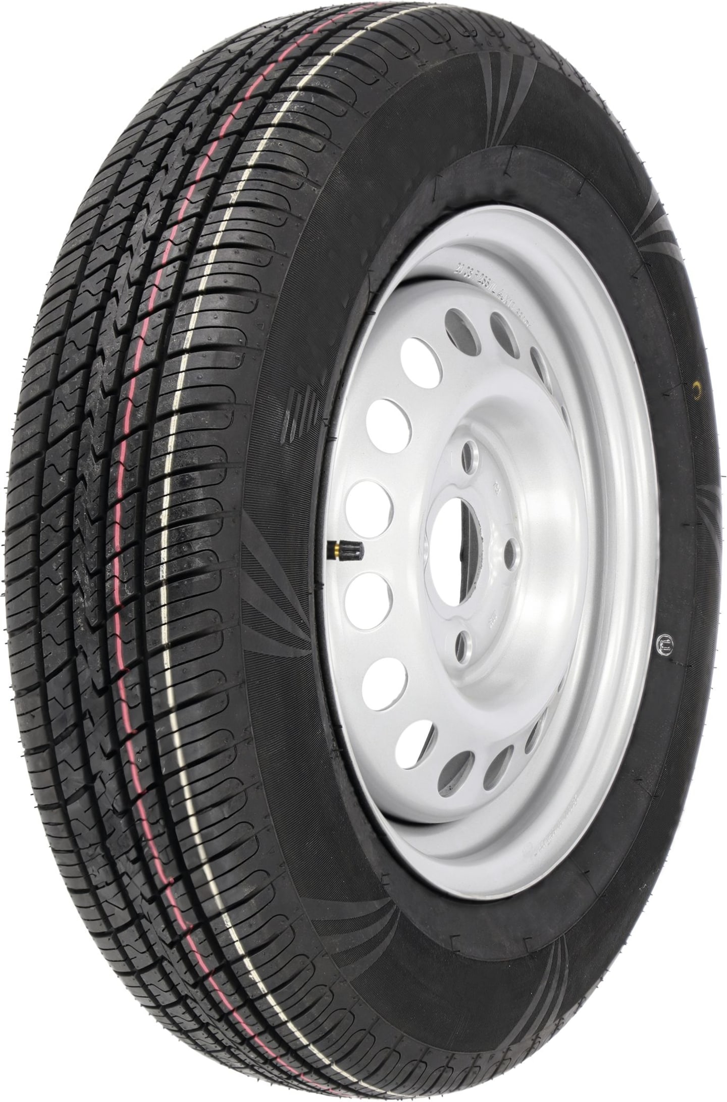 Komplettrad 155/80 R 13 XL 84N TL PKW Anhängerreifen 4.00 x 13 4/57/100 ET +30