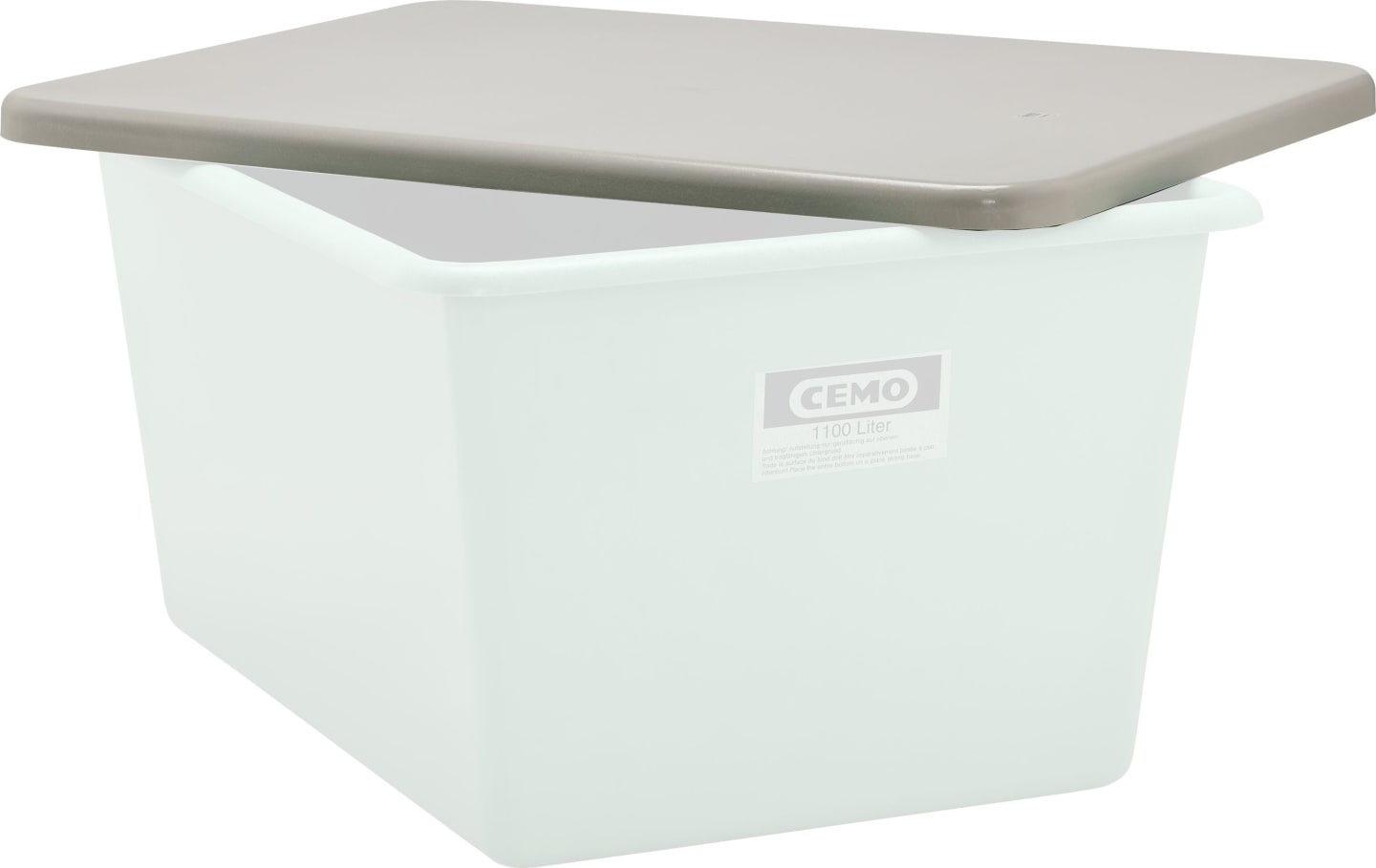 Cemo Deckel für Lager- und Transportbehälter