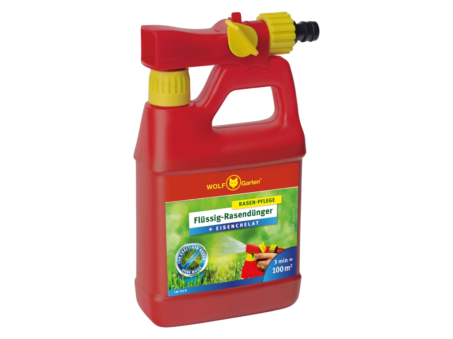 Wolf-Garten® Rasendünger + Eisenchelat LM100 B flüssig
