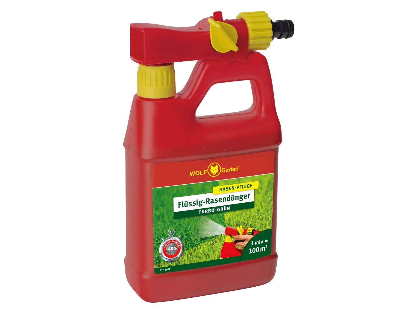 Wolf-Garten® Rasendünger Turbo-Grün LT100 Ausreichend für ca. 100 m² flüssig