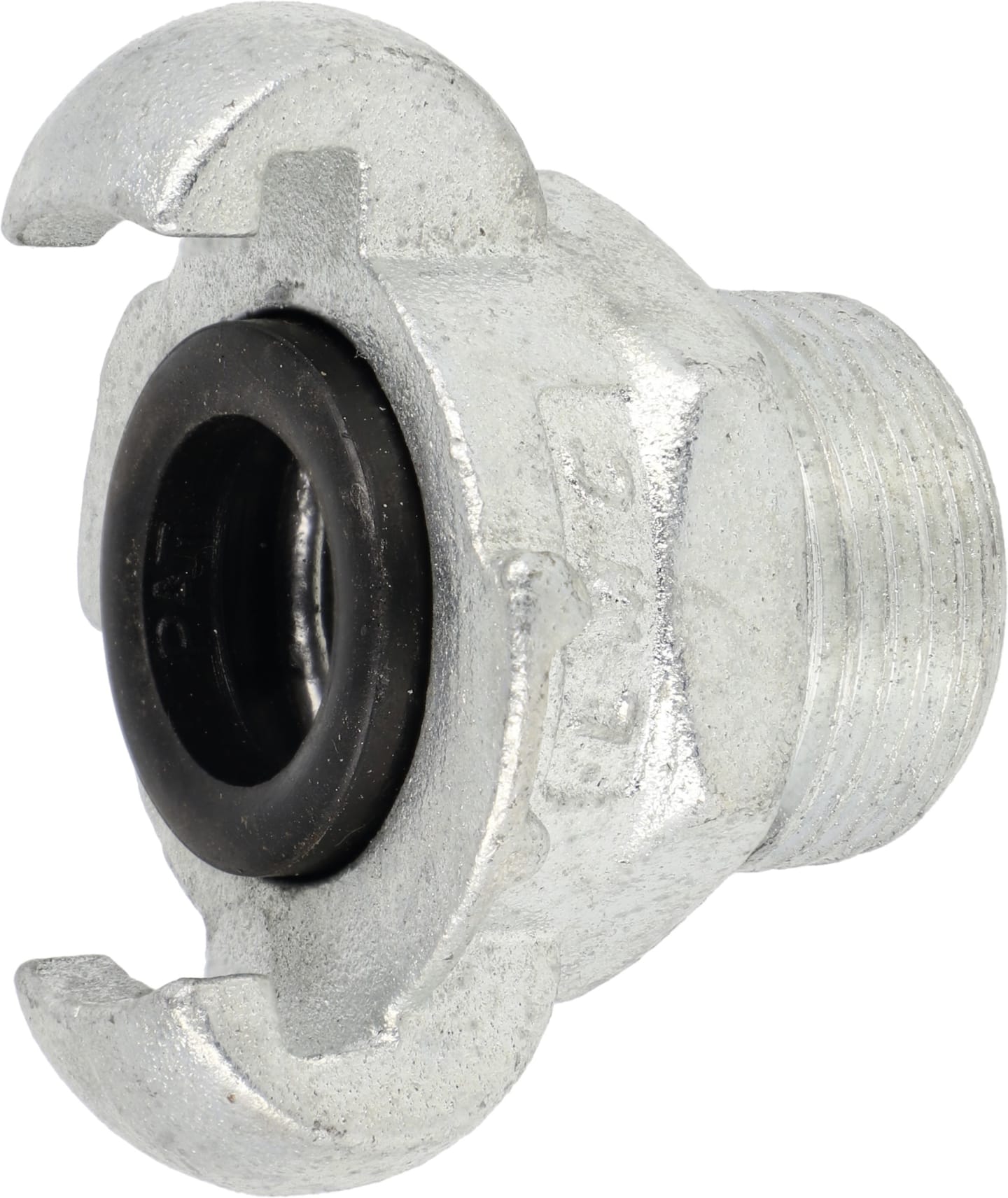 Schnellkupplung 1" AG Storz, Abstand Knaggen 42 mm, Stahl verzinkt, für Druckluft