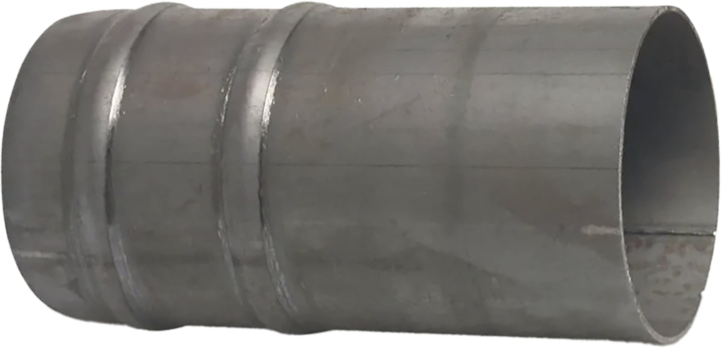 Schlauchtülle 100; 104 x 200 mm, Stahl schwarz