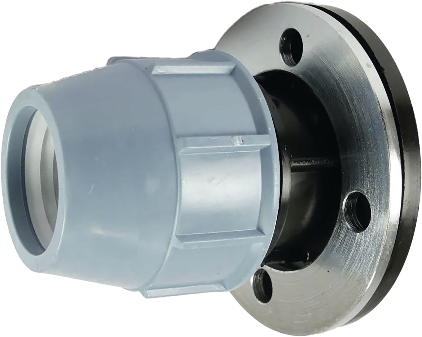 Verbinder gerade Rohranschluss x Flansch Unidelta, 16 bar
