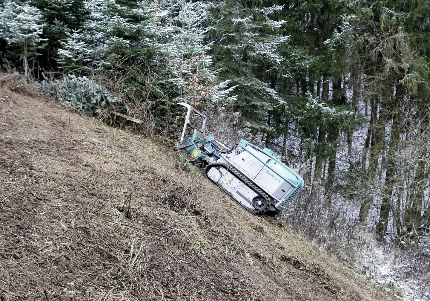 Pfanzelt Forstraupe "Moritz" Diesel