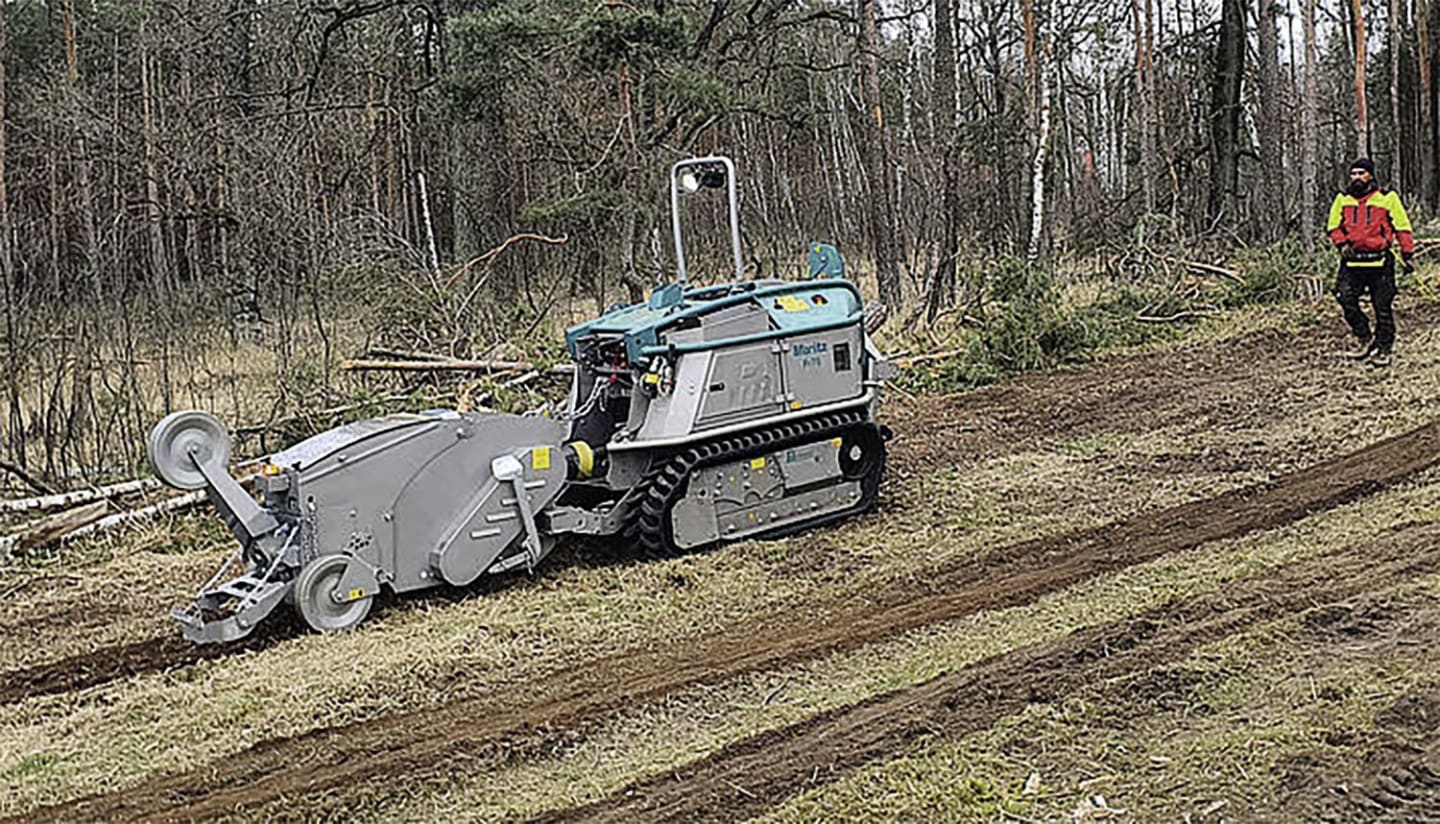 Pfanzelt Forstraupe "Moritz Fr70" Diesel 36 kW (50 PS)
