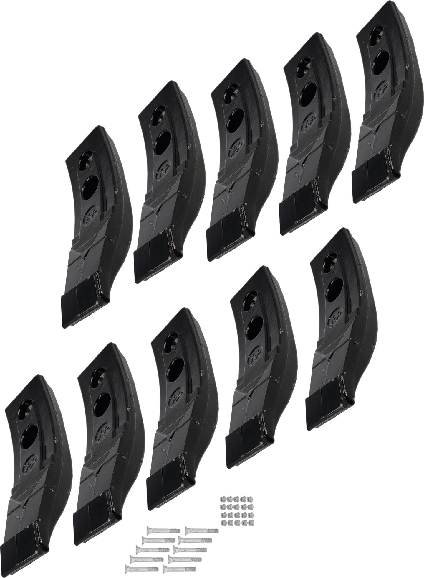 Horsch Scharspitze "MulchMix HM-XXL" Set 10 x Scharspitze, 260 x 80 mm, hartmetallbeschichtet, für Grubber TerraGrip, Terrano, Tiger, 00311069