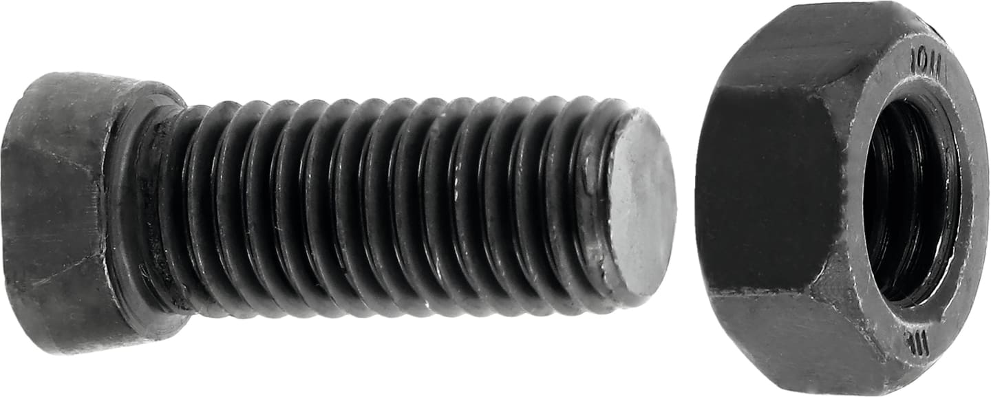Scharschraube M 14 x 40 mm - 12.9, Konus, 1 flache Seite