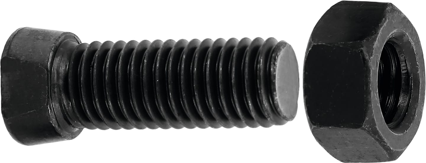 Scharschraube "KV" 12.9, Konus, 2 flache Seiten