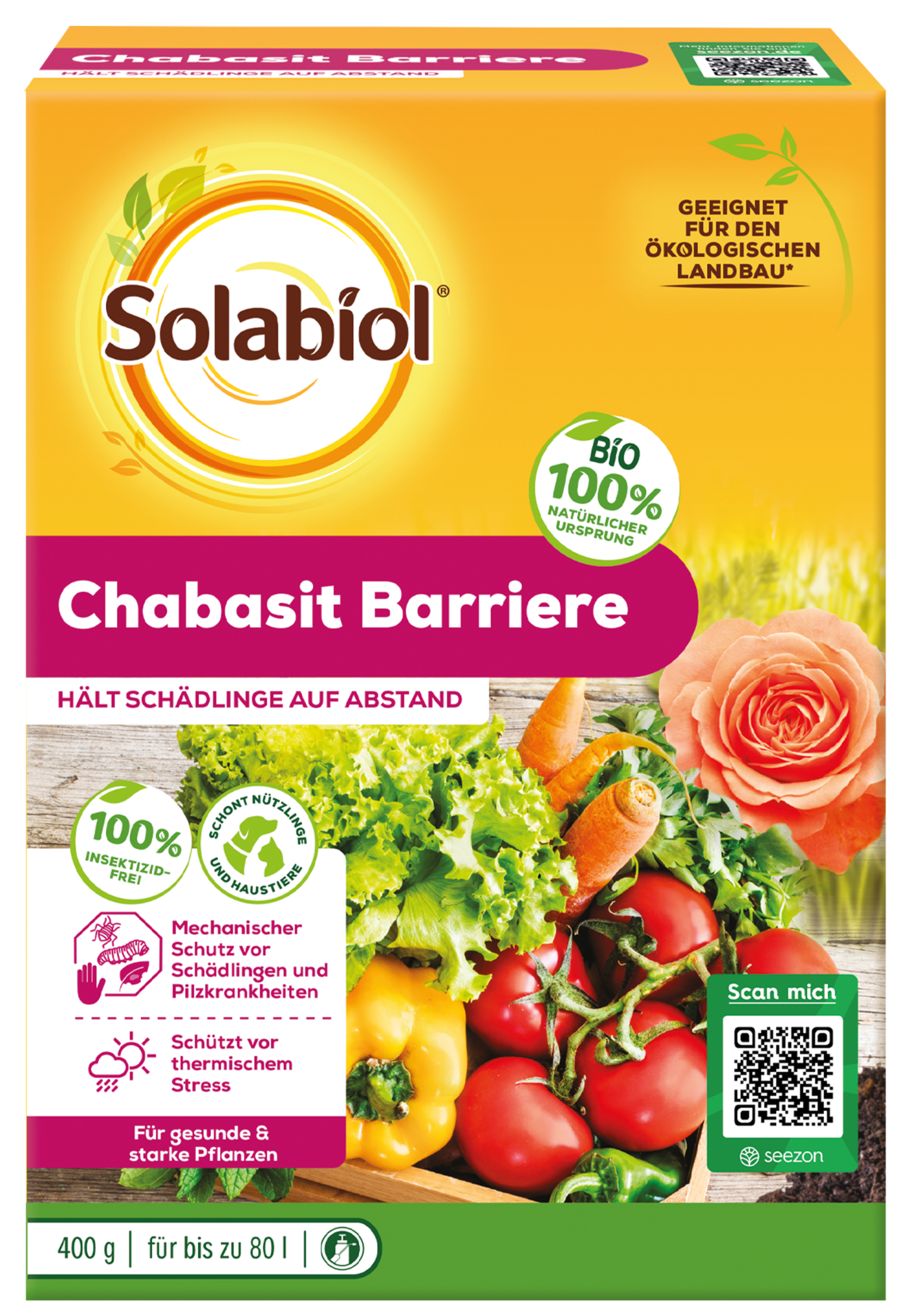 Solabiol Chabasit Barriere 400 g Beutel