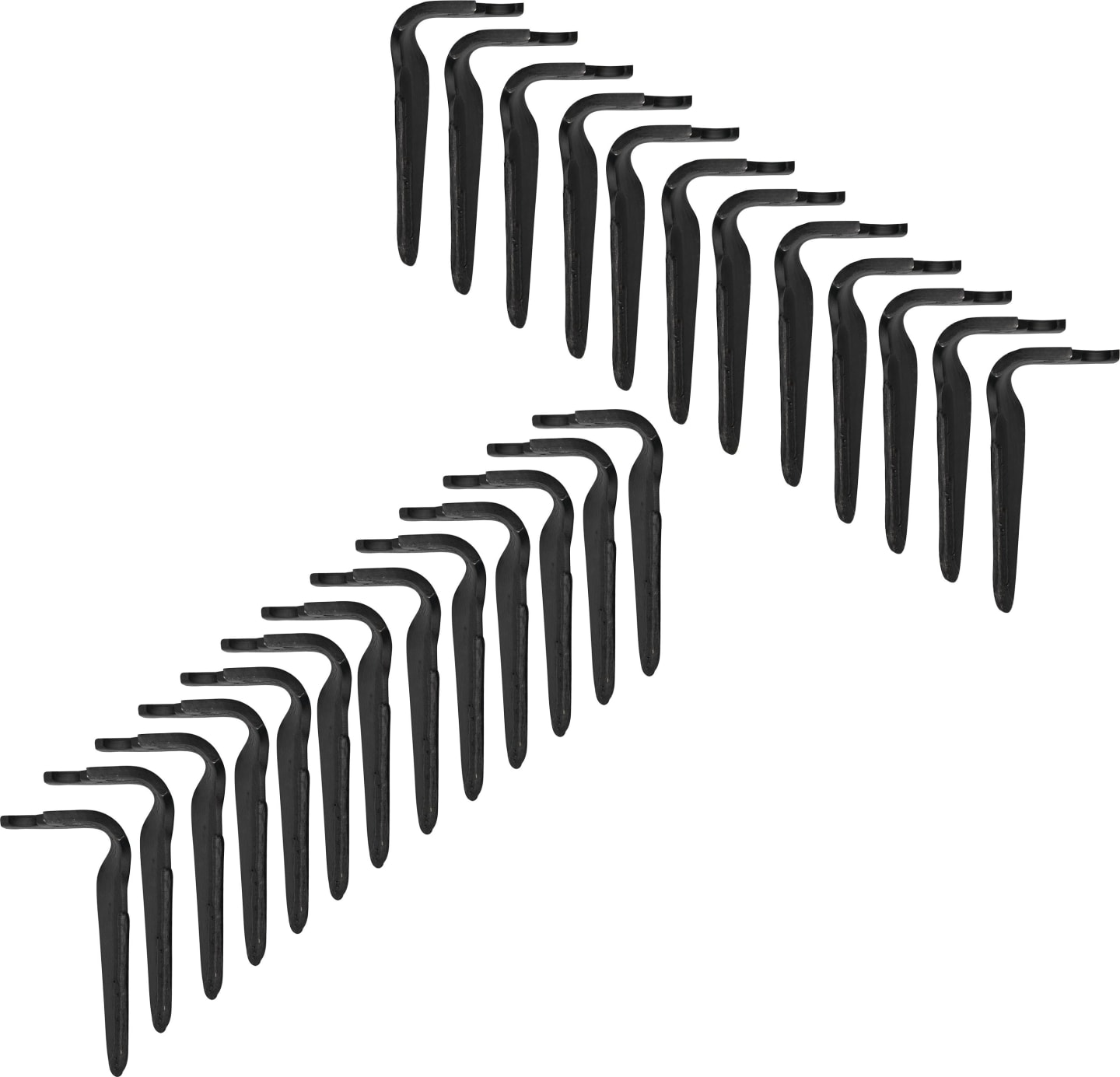 Maschio Kreiseleggenzinken "Quick Fit" links/rechts 320 x 15 mm beschichtet, für Kreiselegge DM Dominator, DM Rapido, M36100240R/M36100241R