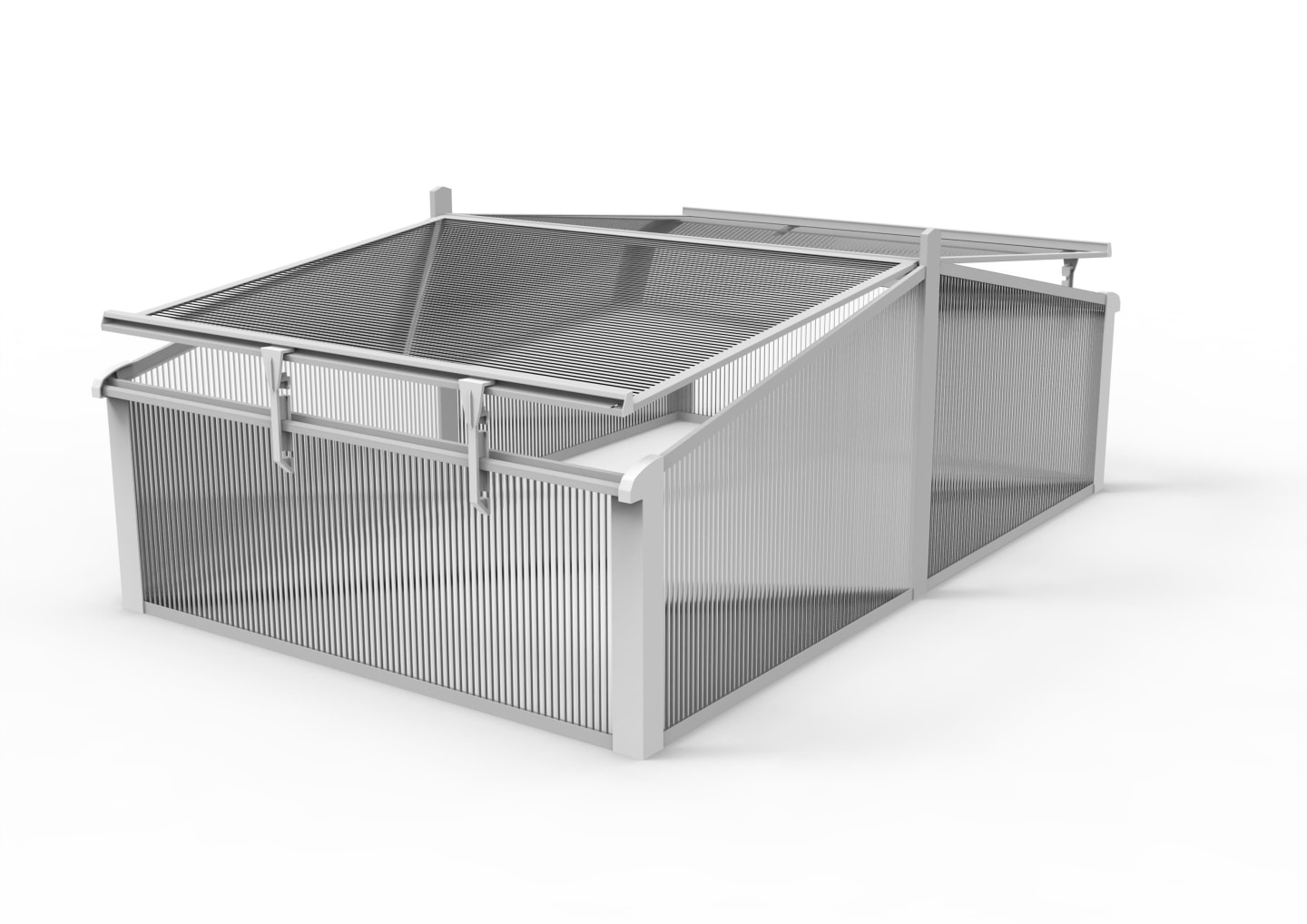 JUWEL Thermo-Frühbeet 120 115 x 75 x 30 cm Typ Easy Fix transparent