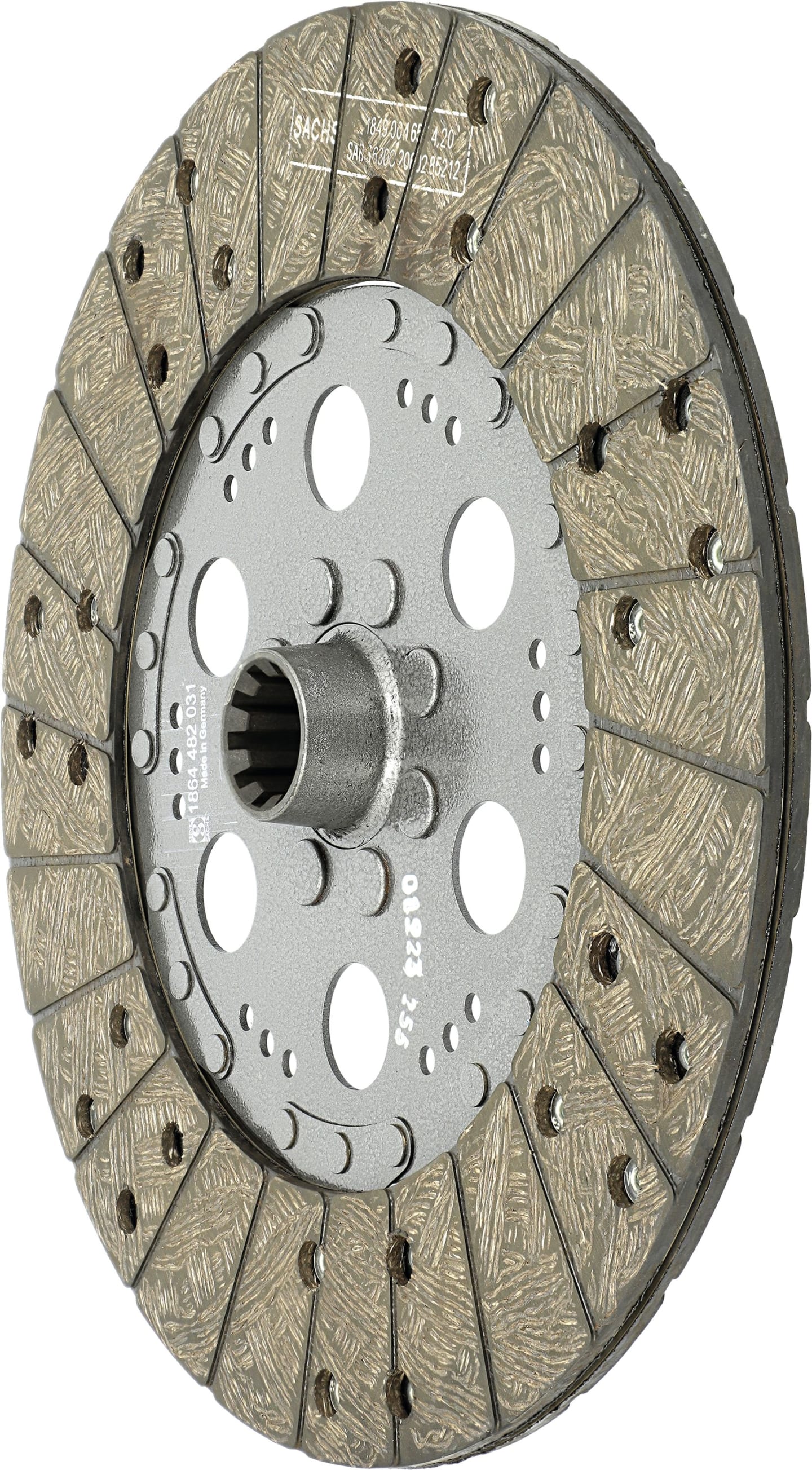 Sachs Kupplungsscheibe AT 320 mm, für Traktor Fendt Farmer 200, 300, Geräteträger, 1864 482 031 AT