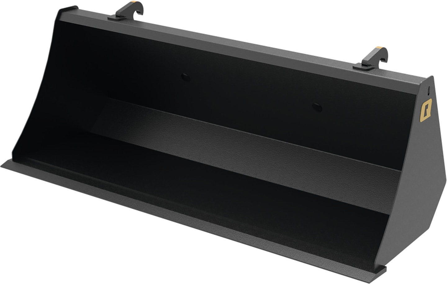 Quicke Frontladerschaufel "CM 150" 154 cm universal, Euro-Aufnahme, für mittelgroße Kompakttraktoren