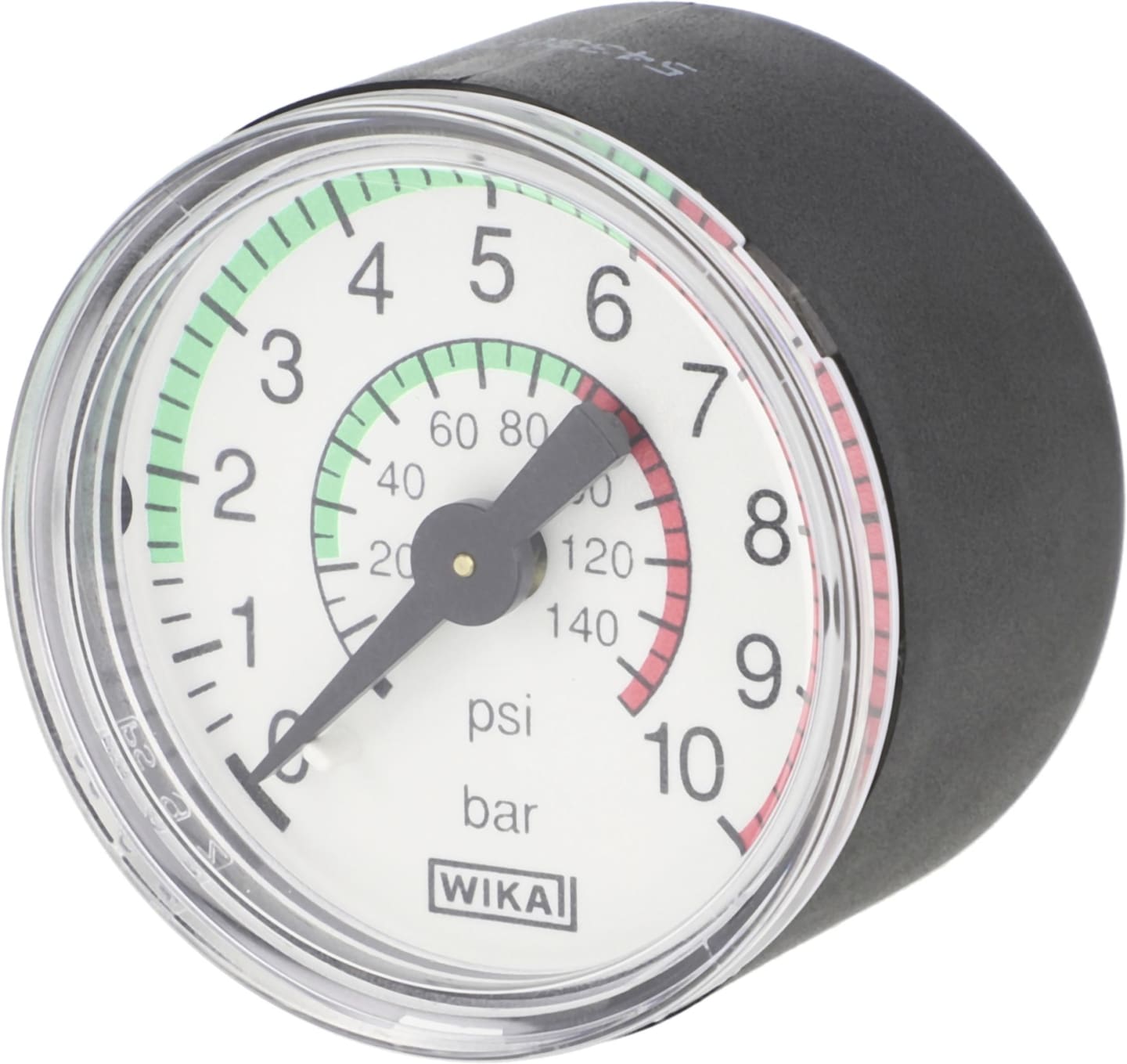 MESTO® Manometer 6 bar, für Hochdrucksprühgerät Ferrox, Ferrum, Inox, Resistent, 6701