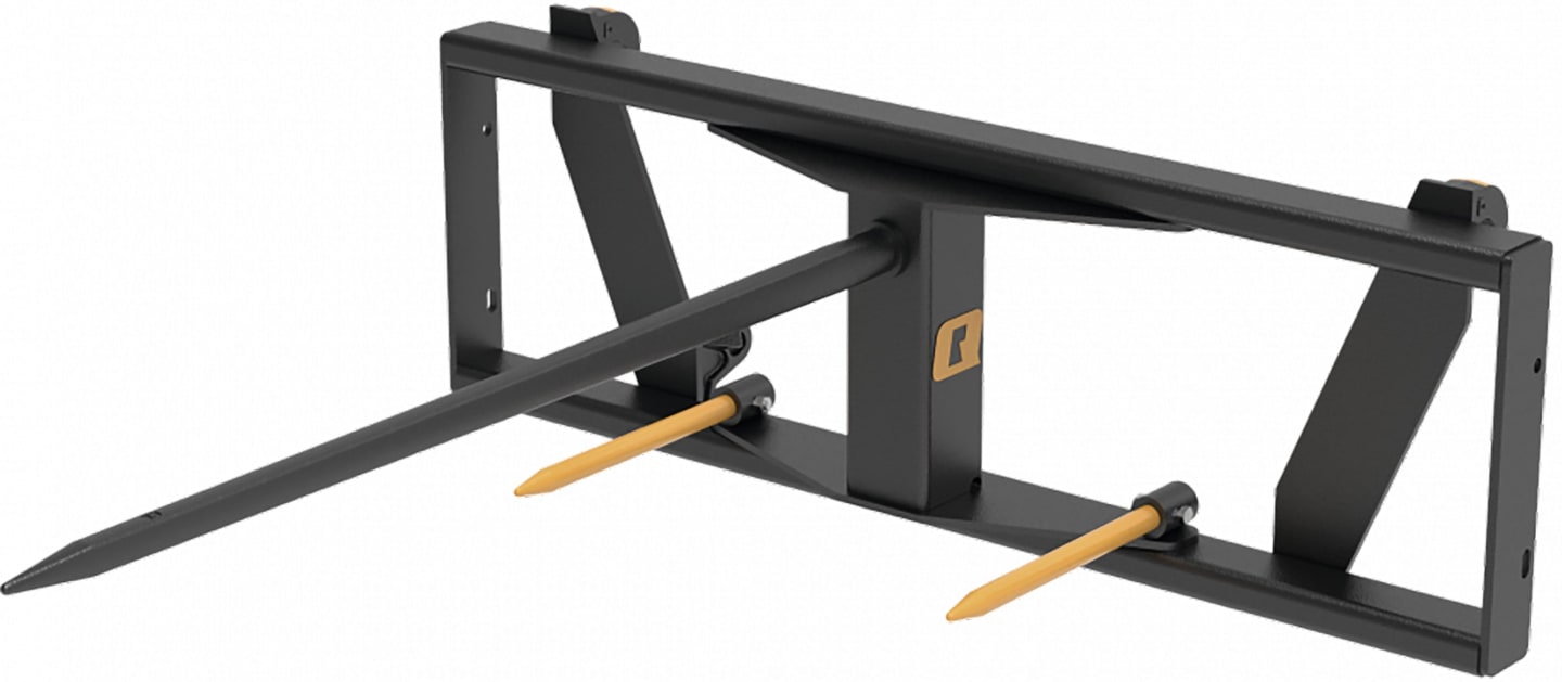Quicke Ballengabel Breite 127 cm, Euro-Aufnahme