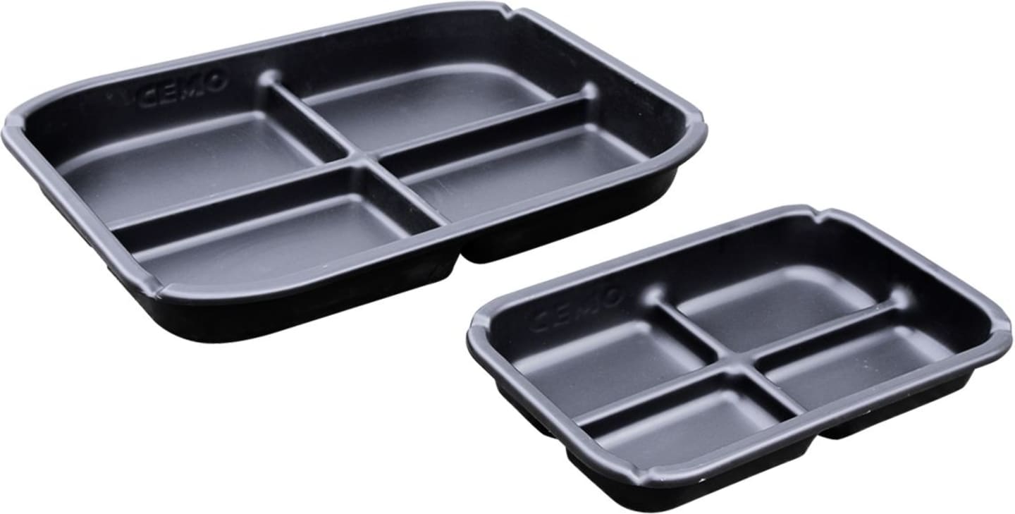 Cemo Auffangschale offen, 4-Kammer-System
