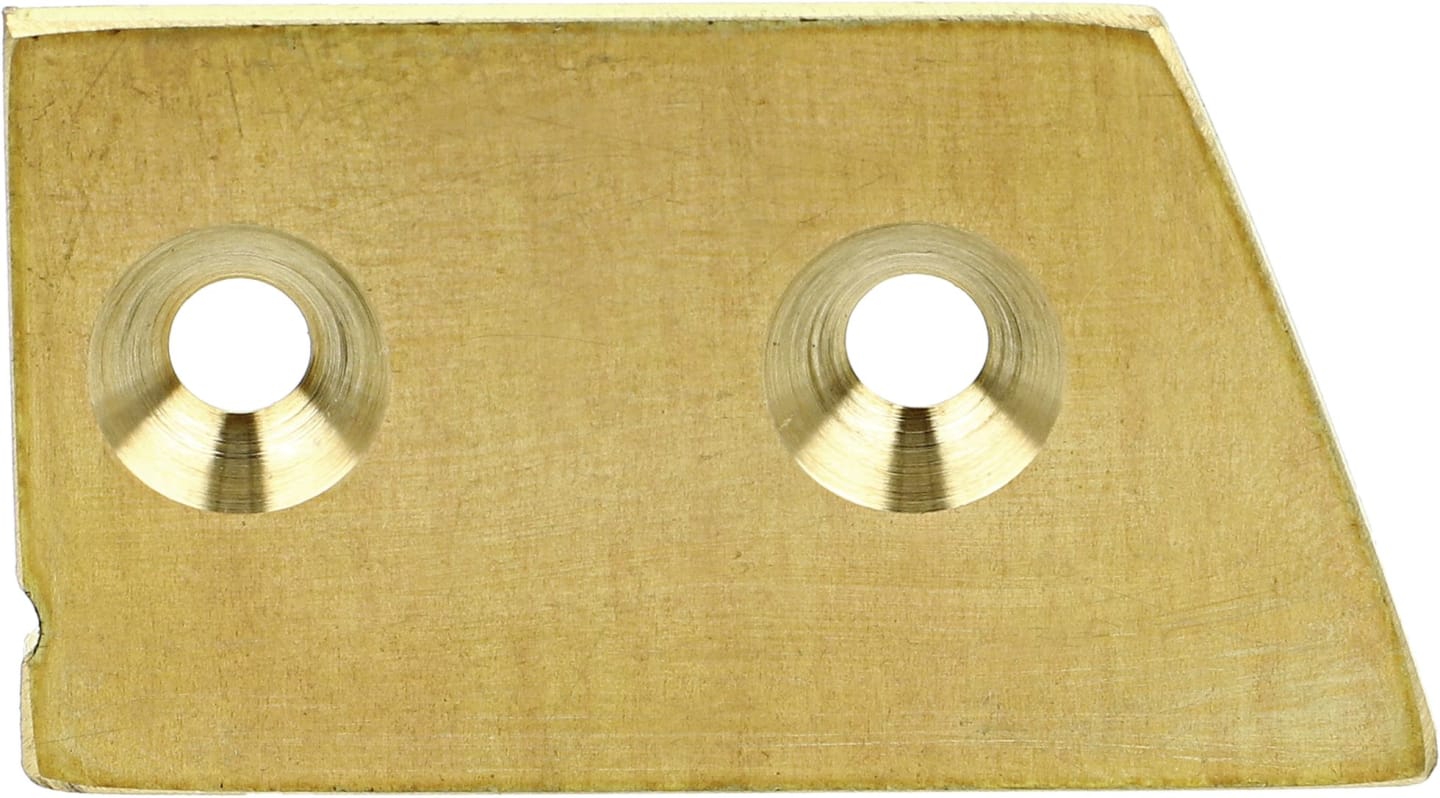 Posch® Platte Messing, links, für Gestell Brennholzsäge EasyCut 700, SmartCut 700, F210 4971