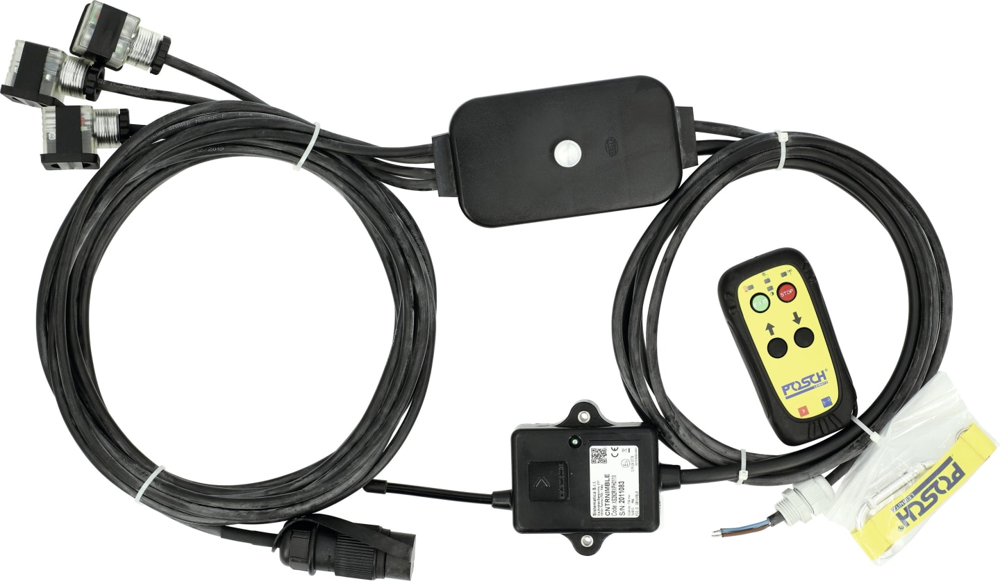 Posch® Verteilerdose für alle HydroCombi Holspalter mit Funkbetätigung der Seilwinde, F400 2048