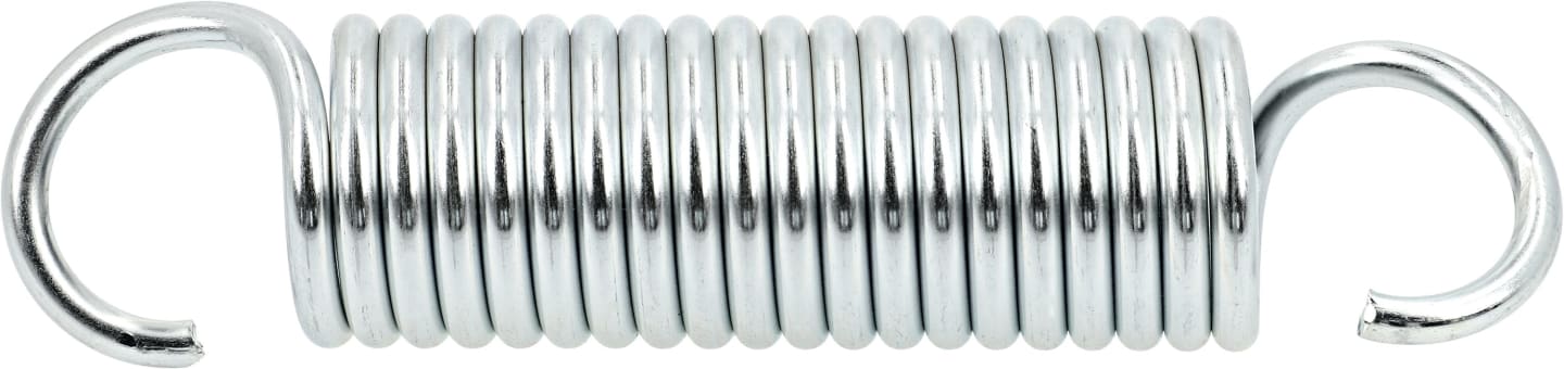Posch® Zugfeder 122 x 28 x 4 mm für Kreissägen, Holzspalter Splitmaster 9 t, 12 t, 30 t, Z120 0101