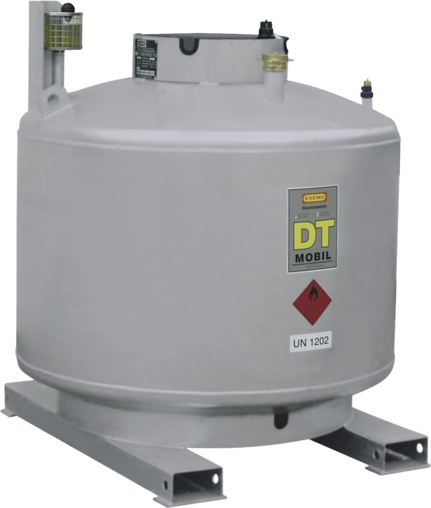 Cemo Tankanlage "DT-Mobil" für Diesel, mobil, einwandig, Stahlblech, lackiert