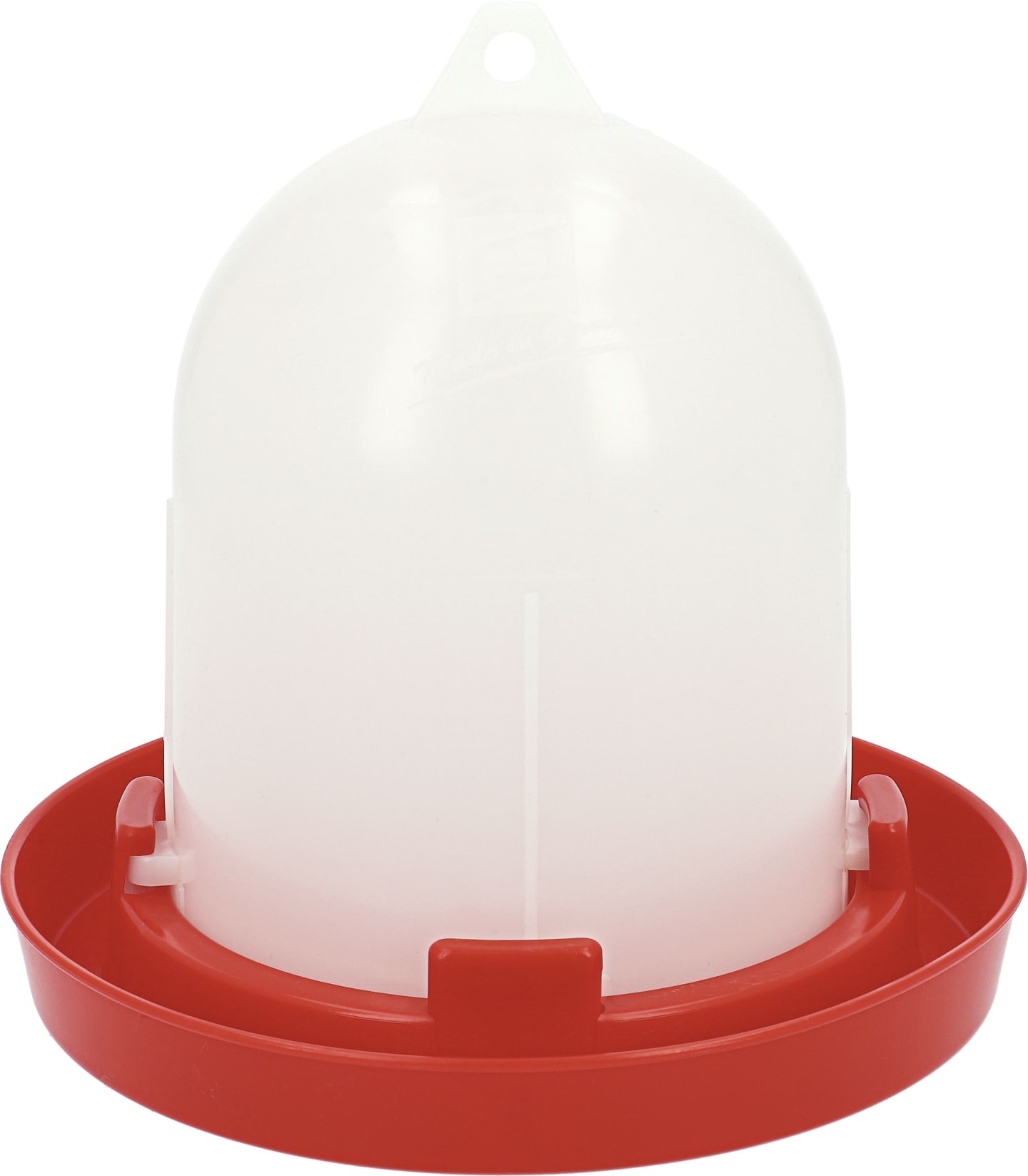 Stükerjürgen Geflügeltränke 1,5 l, Kunststoff, rot; weiß, 19921