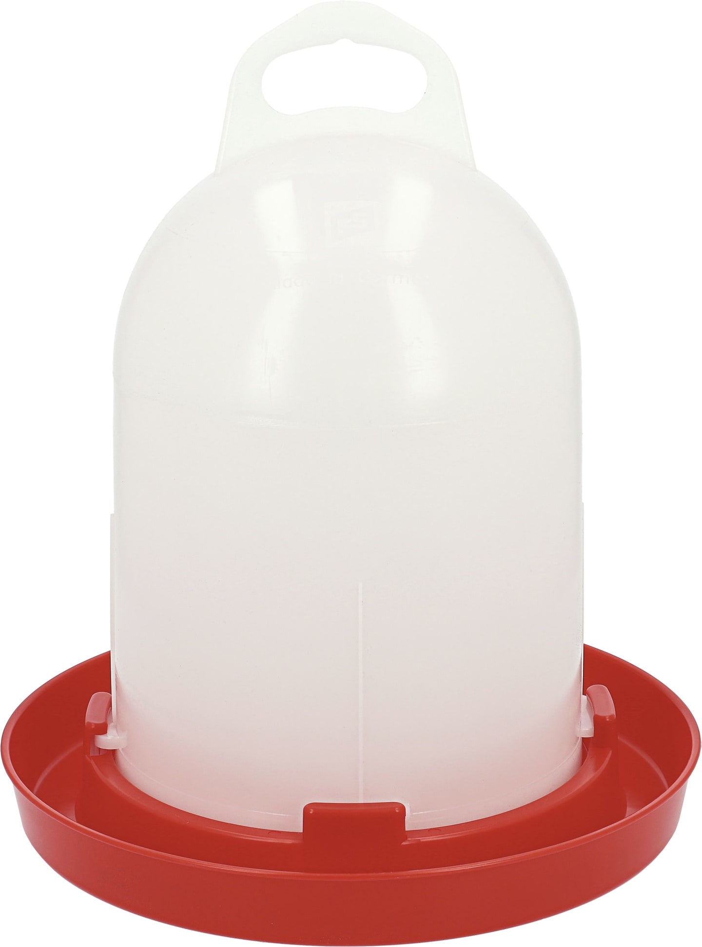 Stükerjürgen Geflügeltränke 5,5 l, Kunststoff, rot; weiß, 21782