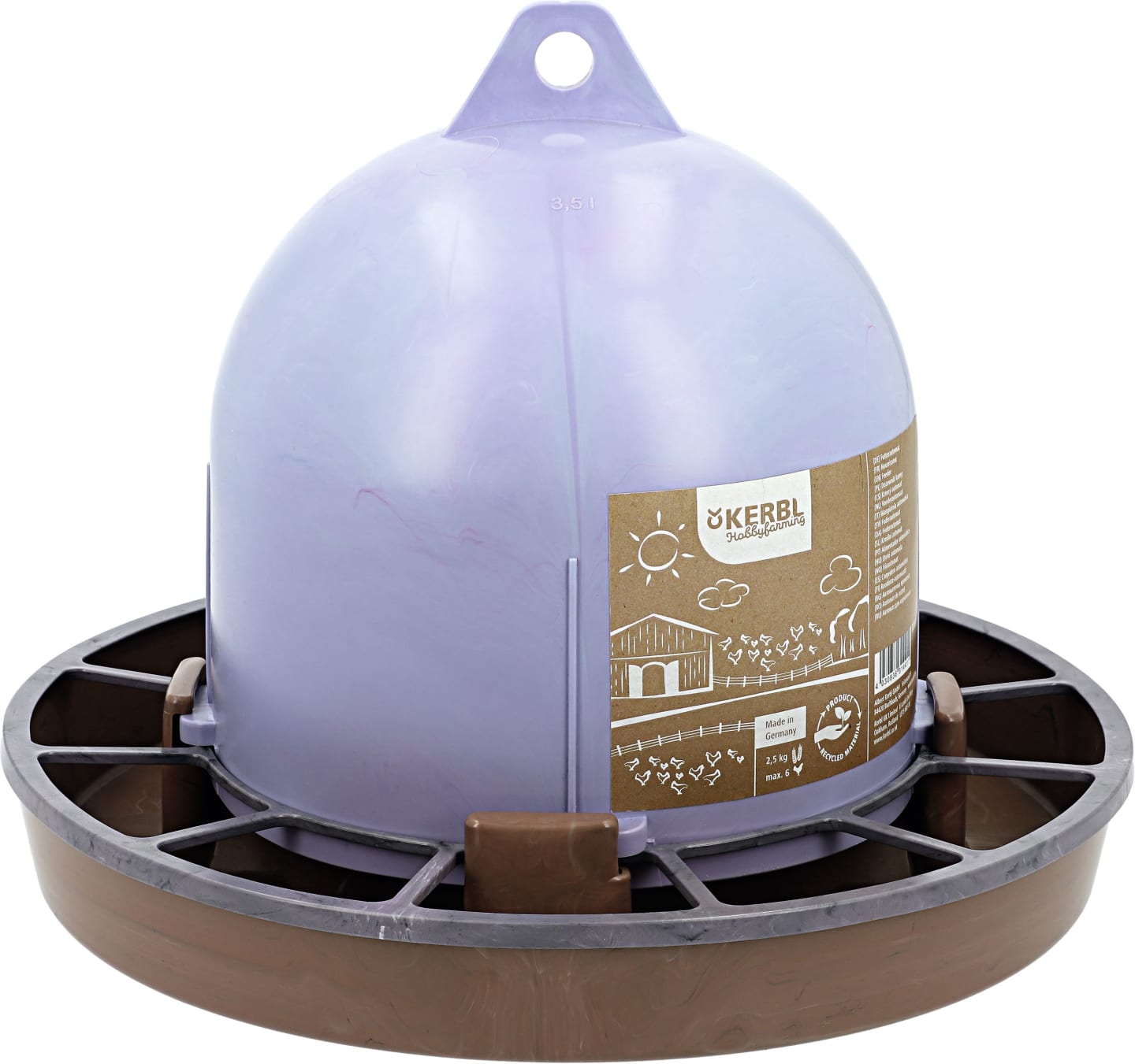 Stükerjürgen Futterautomat 2,5 kg Kunststoff (recycelt), für Geflügel, 70161