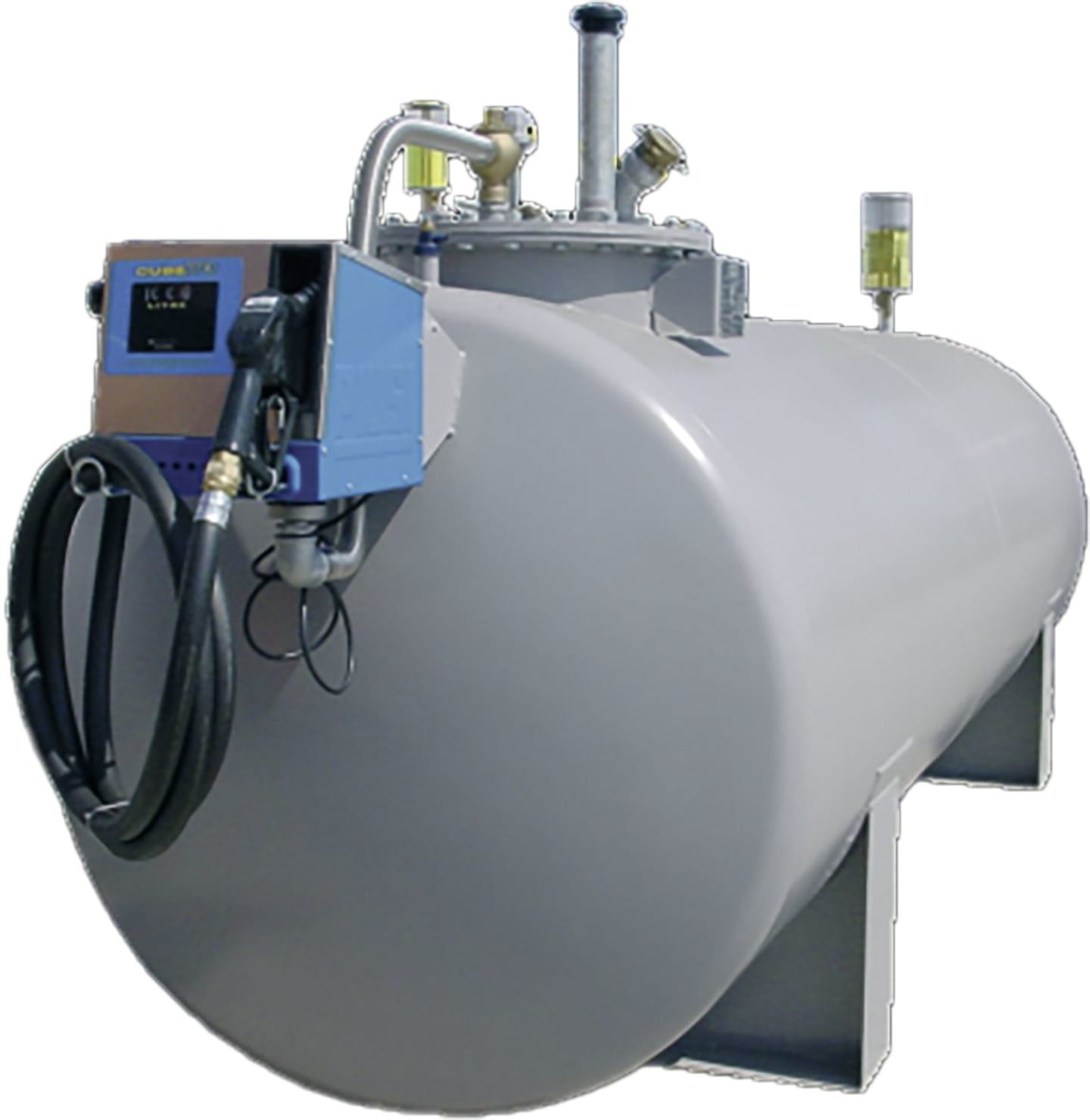 Cemo Tankanlage 10.000 l, für Diesel; RME, stationär, 230 V-Pumpe, oberirdisch, 7862