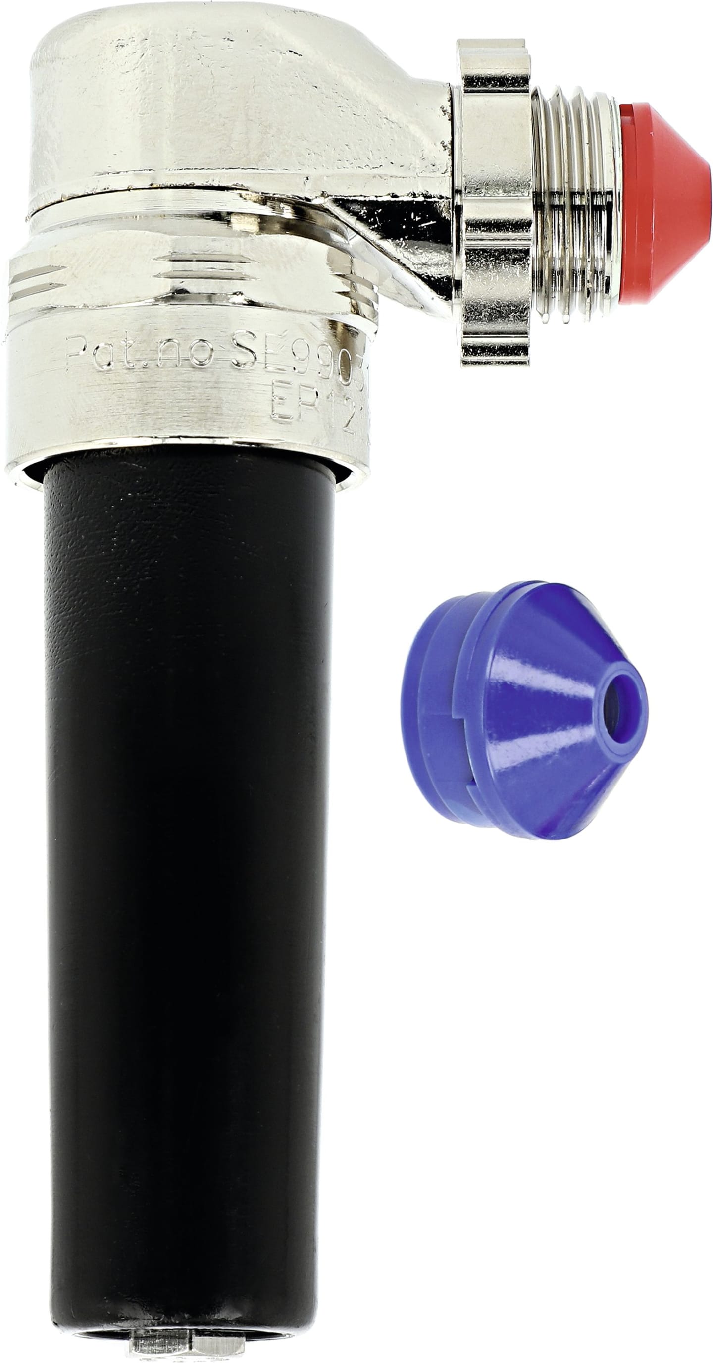 DeLaval Rohrventil 1/2" AG, Stahl (rostfrei), für Tränkebecken C20, 98888171