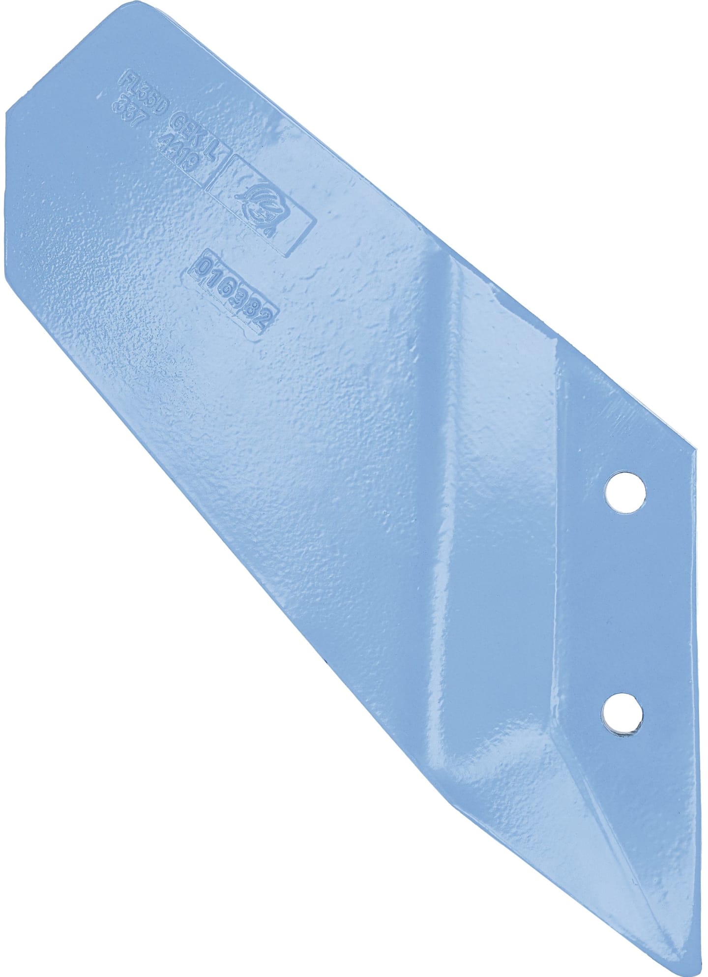 Lemken Flügelschar "FL35D", 346 x 130 x 10 mm, für Systemträger Gigant und Grubber Smaragd