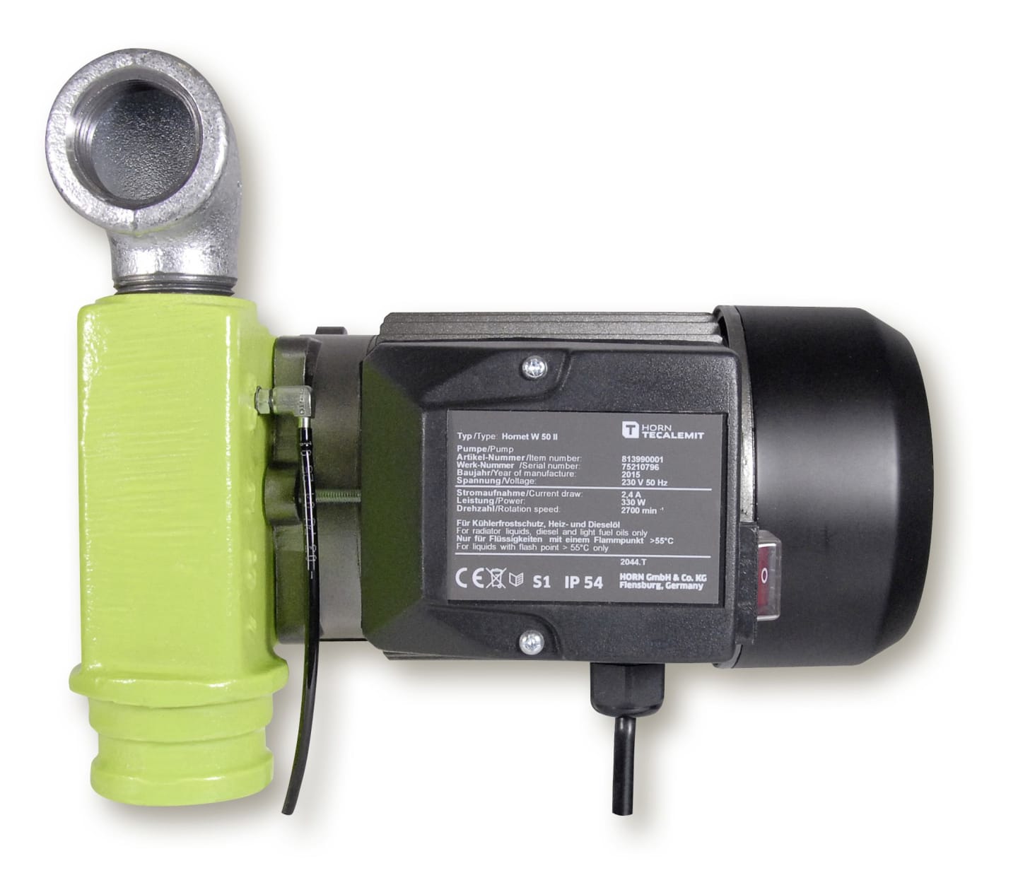TECALEMIT E-PUMPE HORNET W50 II OHNE ZUBEHOER 106500000