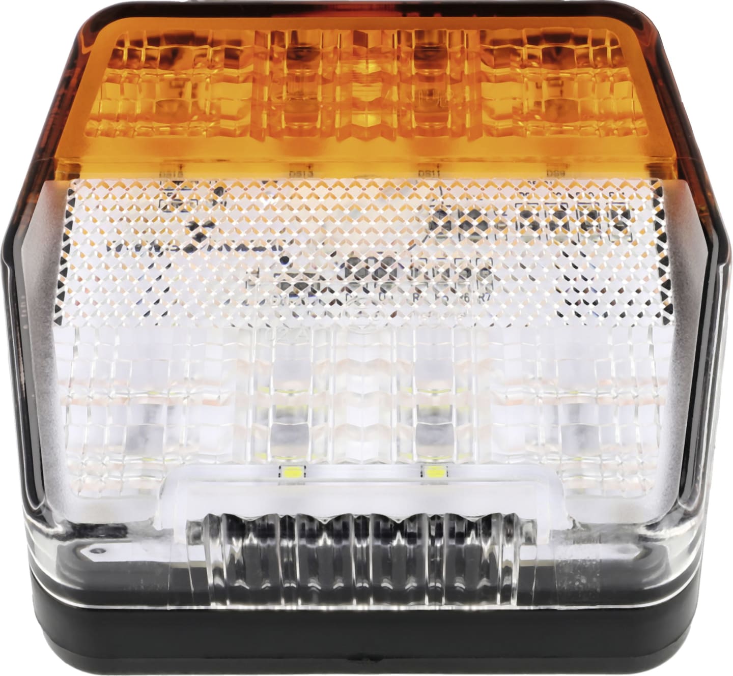 LED-Blink-Positionsleuchte "ROM IV" vorn links/rechts, 12 V, integrierte Blinkerüberwachung, E9 16376, 307019-0101