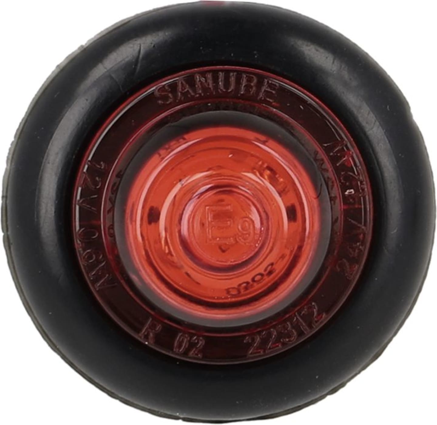 LED-Positionsleuchte "Lara" 12 – 24 V rund, rot