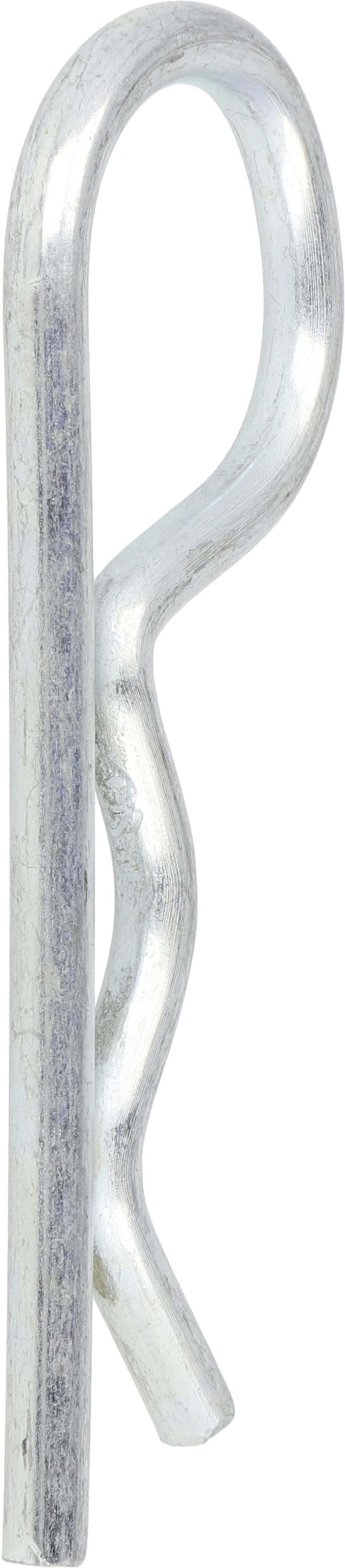 Pöttinger Federstecker 4 mm für Mähwerk, Grubber, Heuer, Schwader, Häcksler, Ladewagen, Sämaschine, Eggen, 438.001