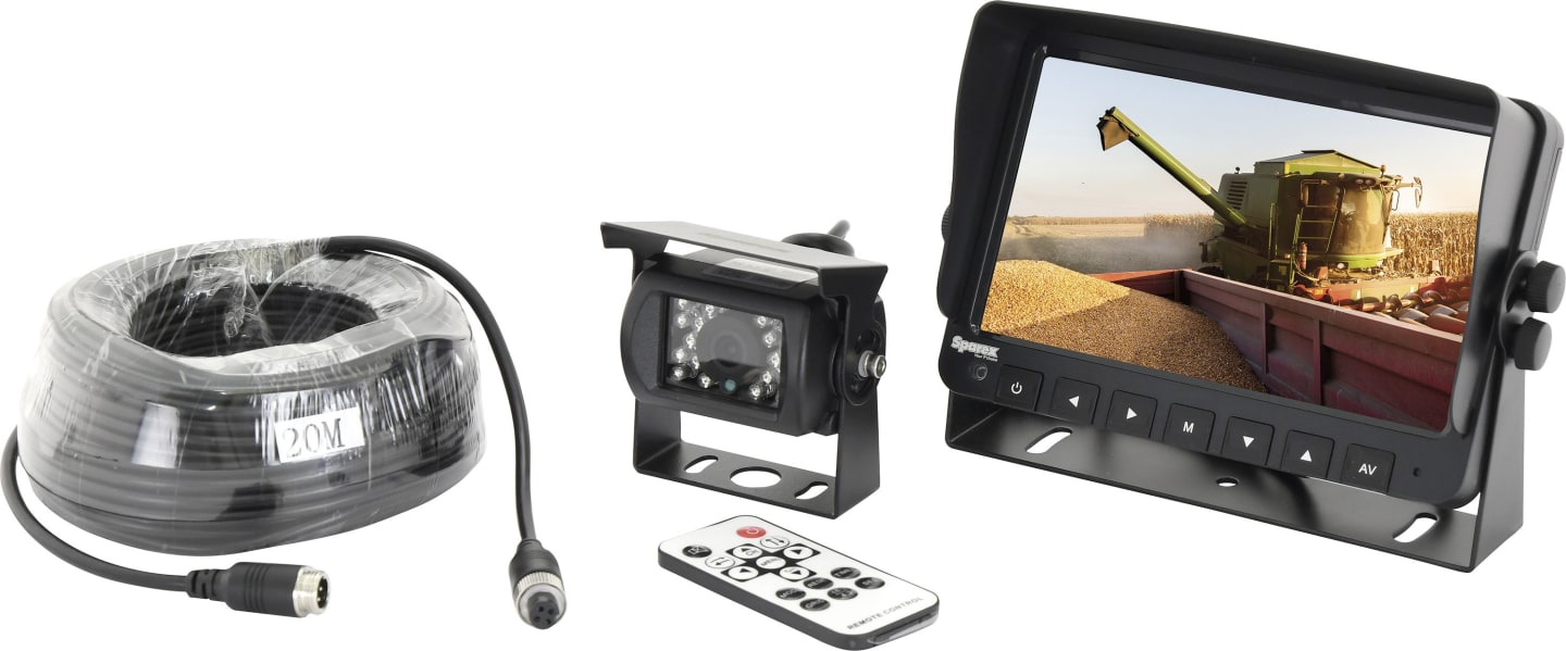 Rückfahrkamera mit 7 "-Farbmonitor
