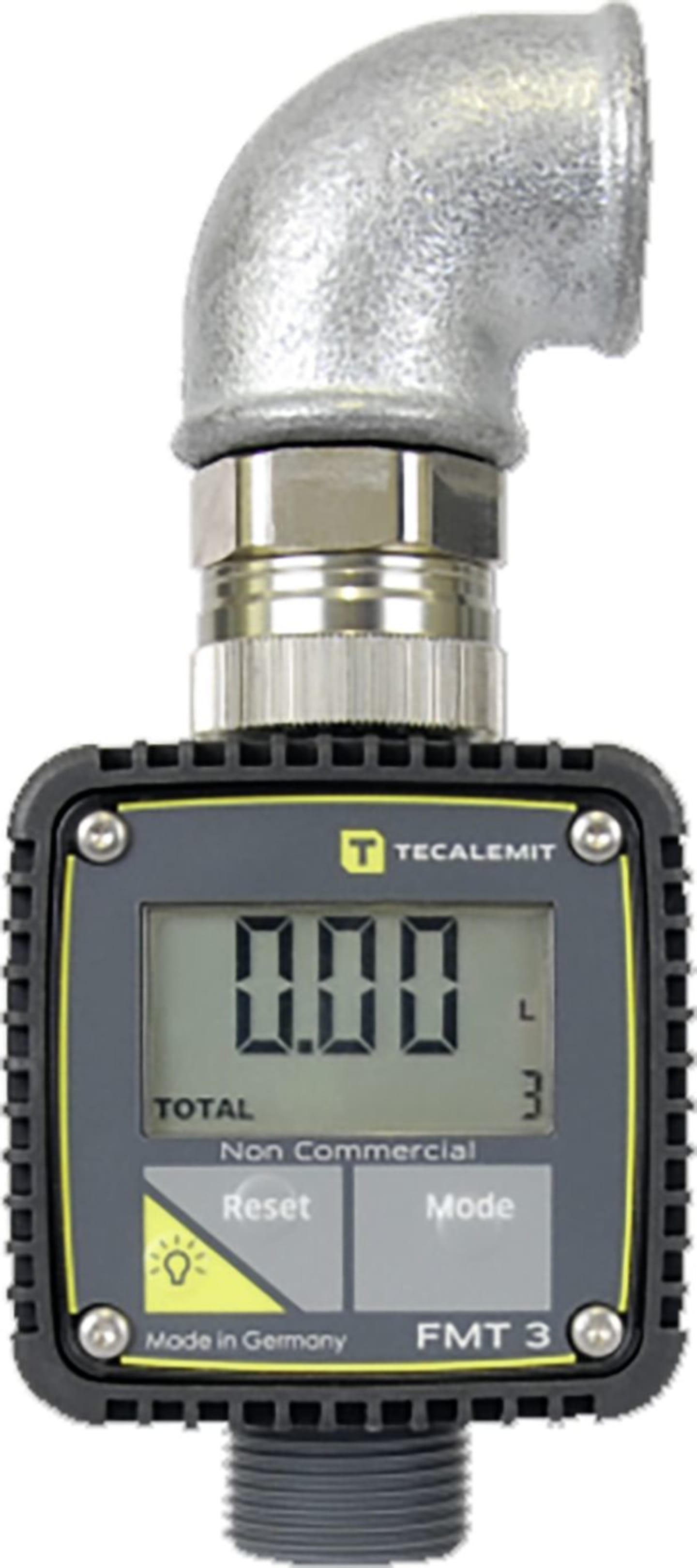 Cemo Durchflusszähler "FMT 3/50" digital, 90° drehbares Display, Diesel, für Tankanlage Multi, Uni, 7574