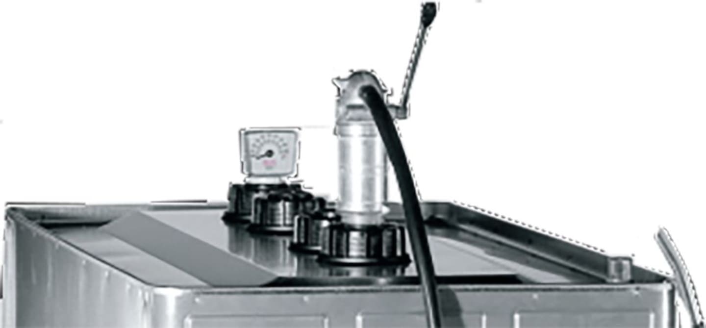 Cemo Handpumpe 0,25 l/Hub für Lagertank Uni und Multi bis 1.000 l, 1452