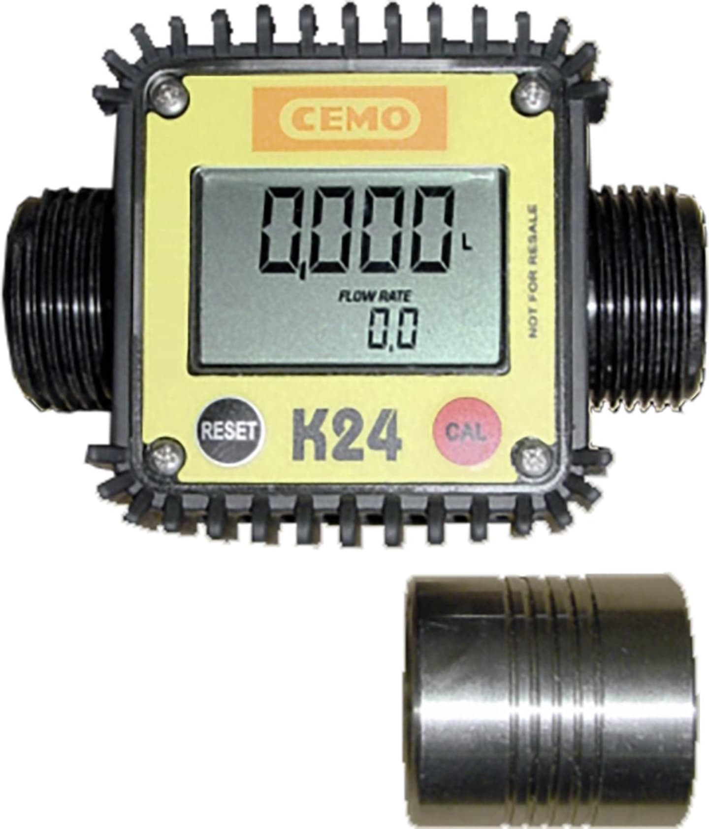 Cemo Durchflusszähler "K24" digital, 5-stellig, Diesel; Biodiesel, für Lagertank Uni, Multi, Pumpe Cematic, Centri, 8644