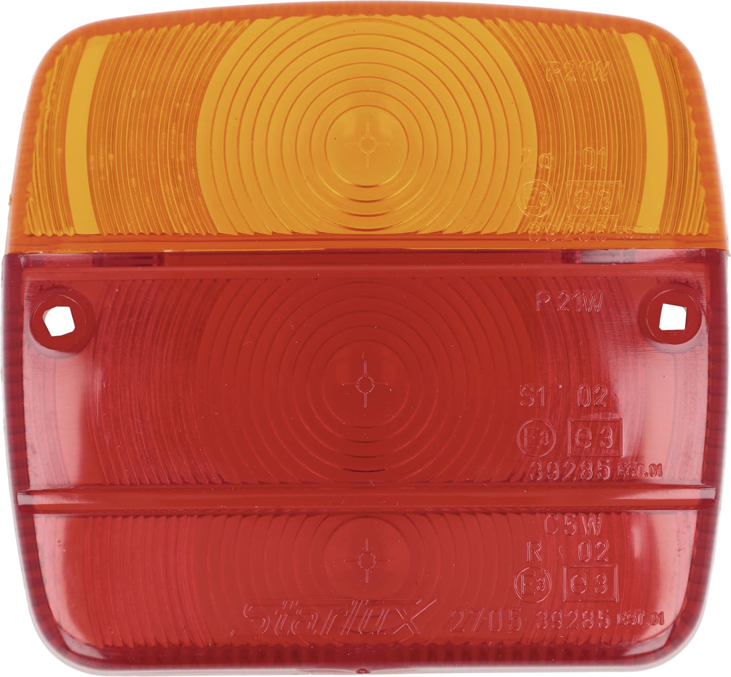Pöttinger Lichtscheibe "Starlux" links/rechts, Schluss-, Brems-, Blinklicht, für Rückleuchte (Best. Nr. 10113922), 470.146
