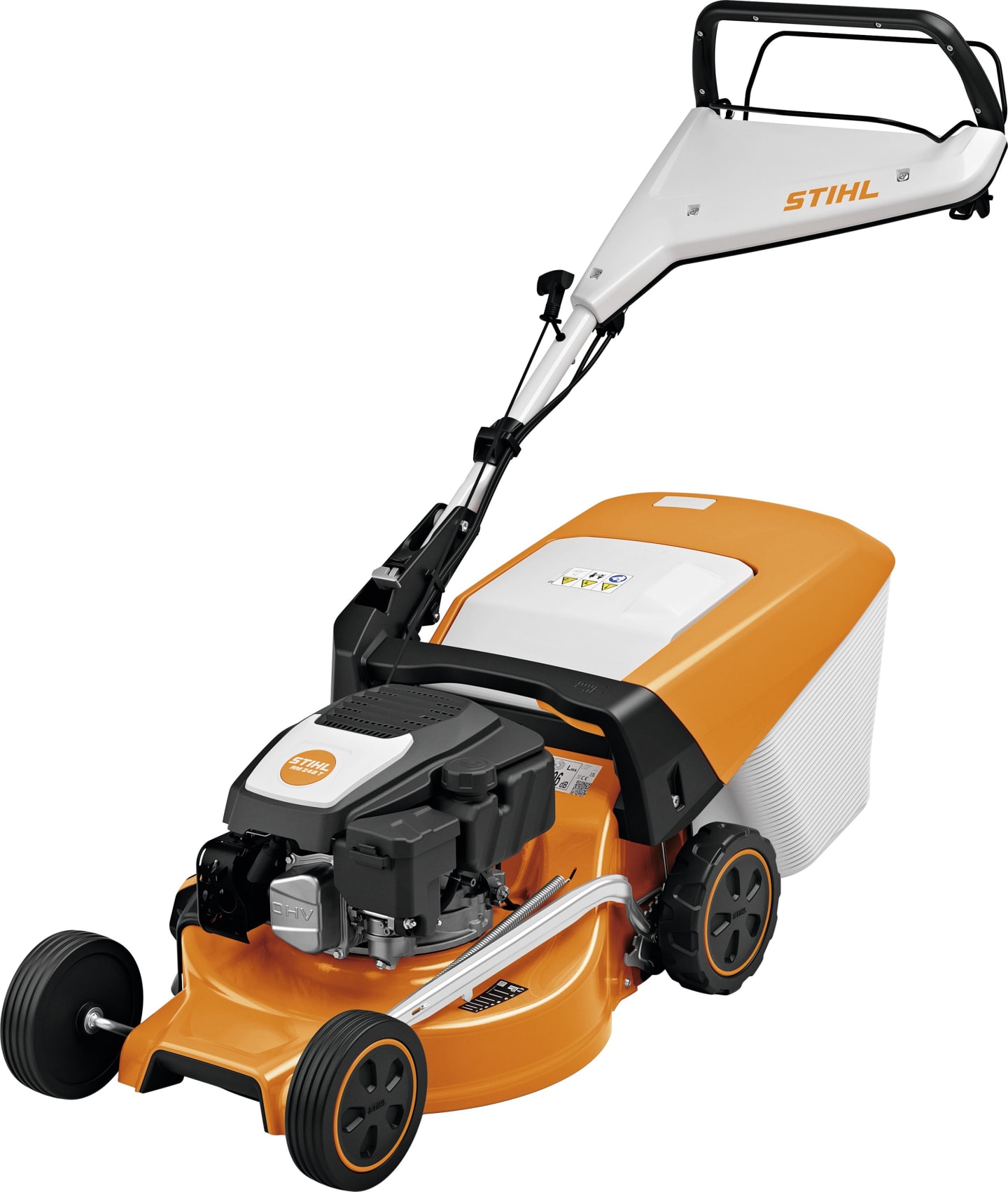STIHL Benzin-Rasenmäher "RM 248 T" 1,8 kW (2,4 PS) Schnittbreite 46 cm, mit Radantrieb, WB21 011 3410