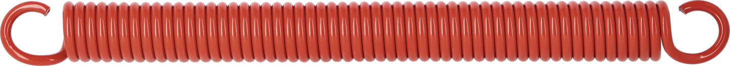 Pöttinger Zugfeder 850 x 74,5 x 13 mm, für Federentlastung Mähwerk Multicat, Novacat, 435.411+0