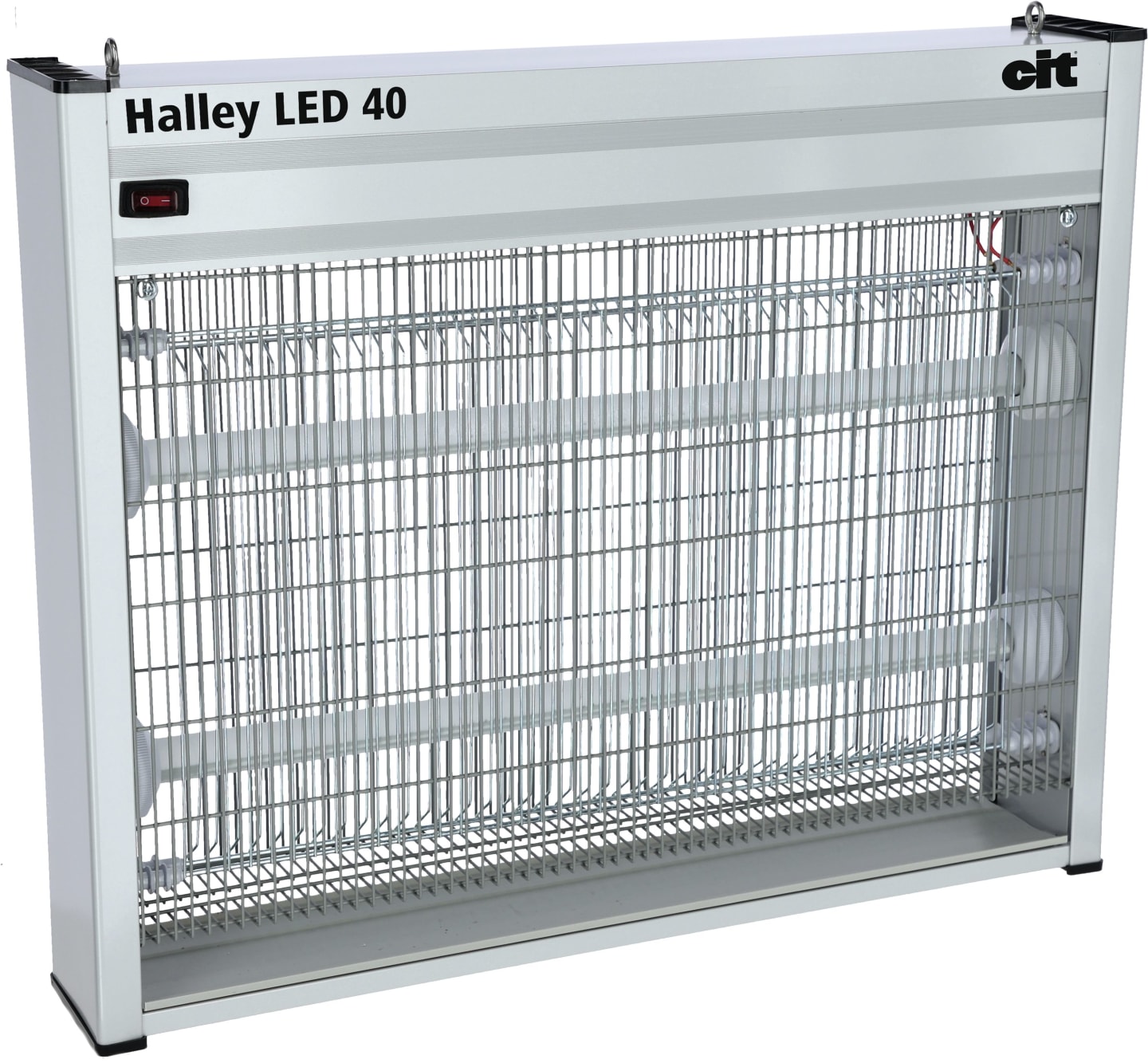 Halley Fliegenvernichter "LED 40" 25 W UVA-LED, grün, max. 250 m², Aluminiumgehäuse, IP X4, 299994