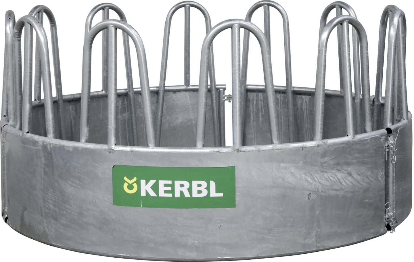 KERBL Heuraufe Ø 2,19/2,36 m, 12 Fressplätze, für Pferde, 291258