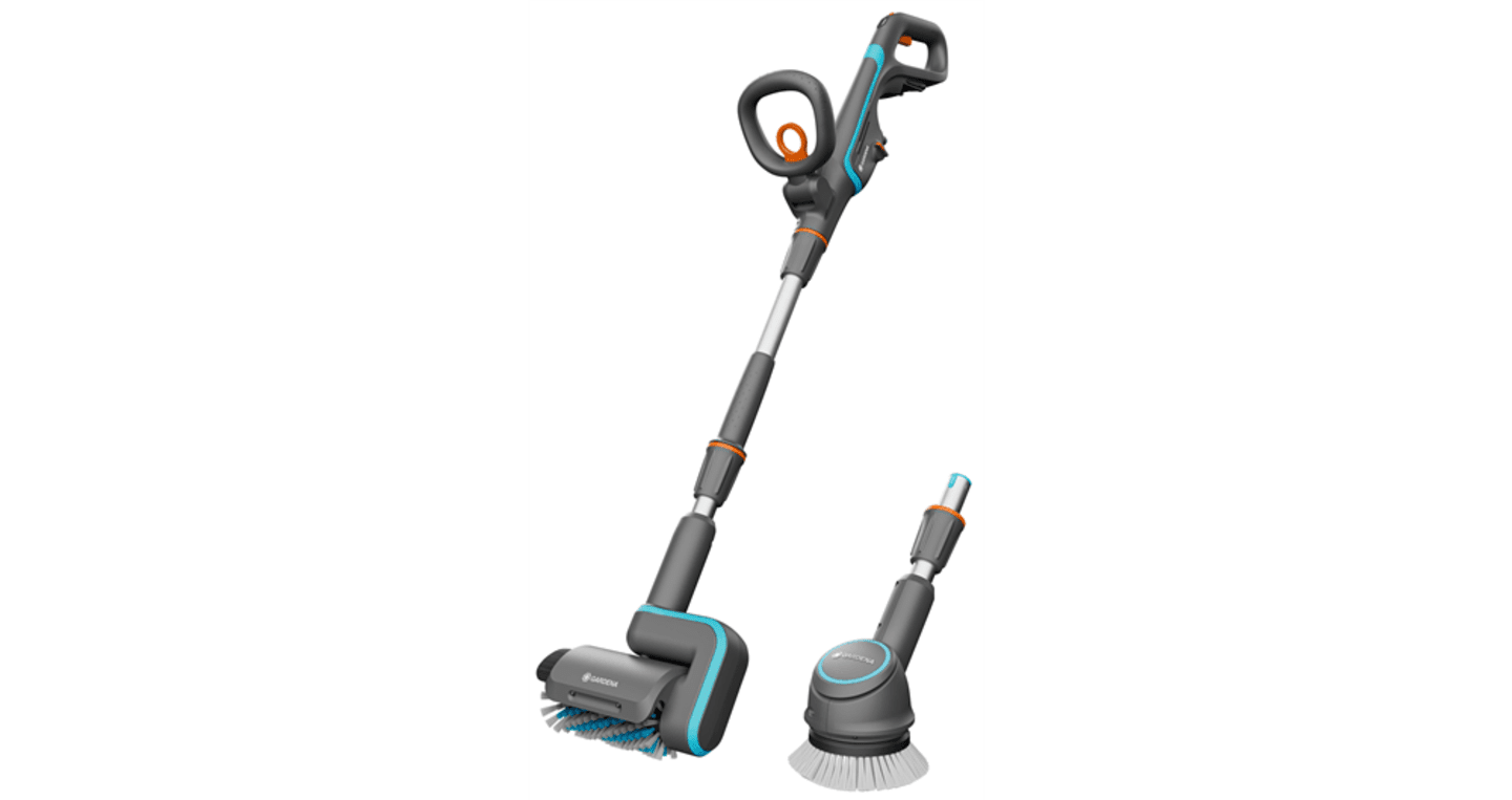 GARDENA Akku-Multi-ReinigerAquaBrush Universal 04/18V ReadyToUse Set
