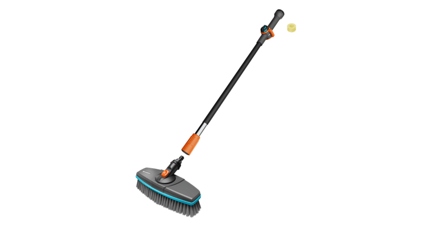GARDENA Cleansystem Wasch-Set mit Stiel soft 18826-20