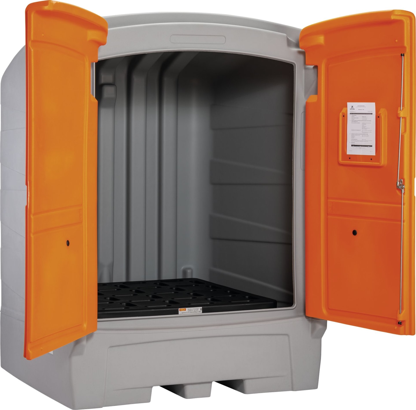 Cemo Gefahrstoffdepot "1100/1", für vier 200 Liter Fässer, 11551
