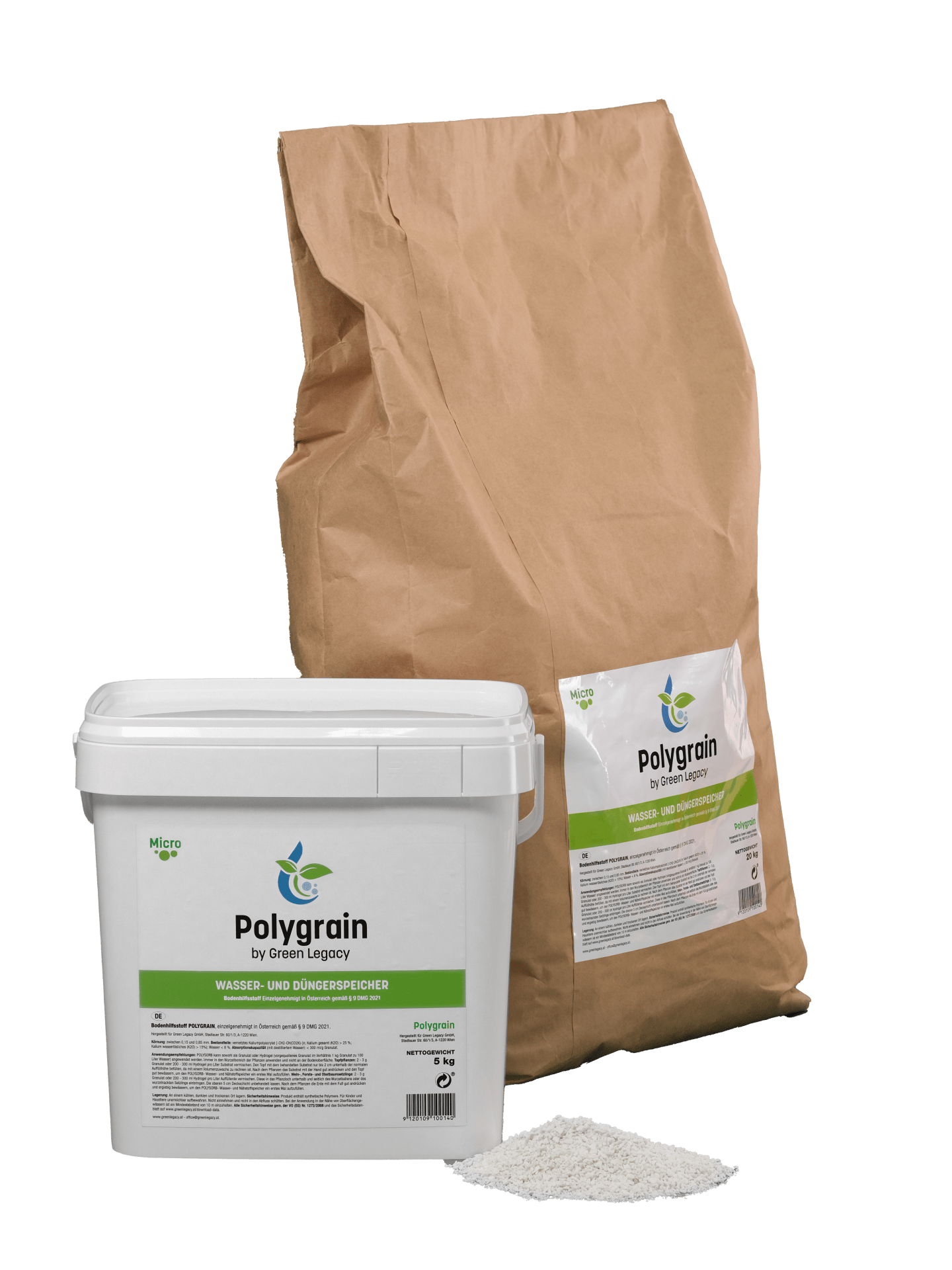 Polygrain Wasserspeicher